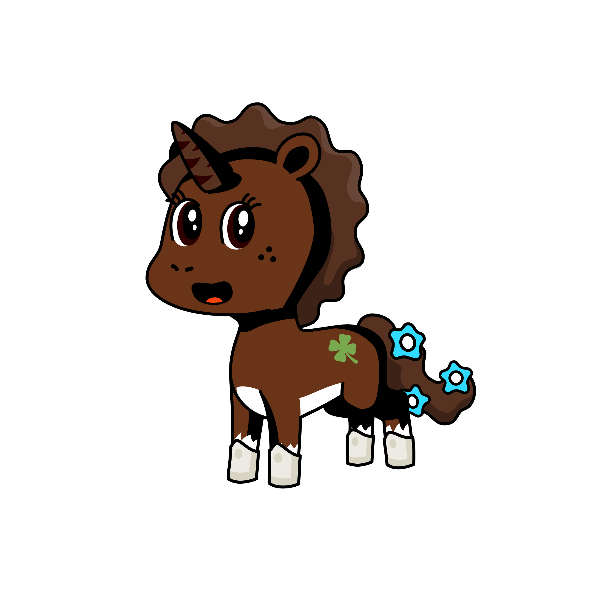 Destinee, the unicorn
