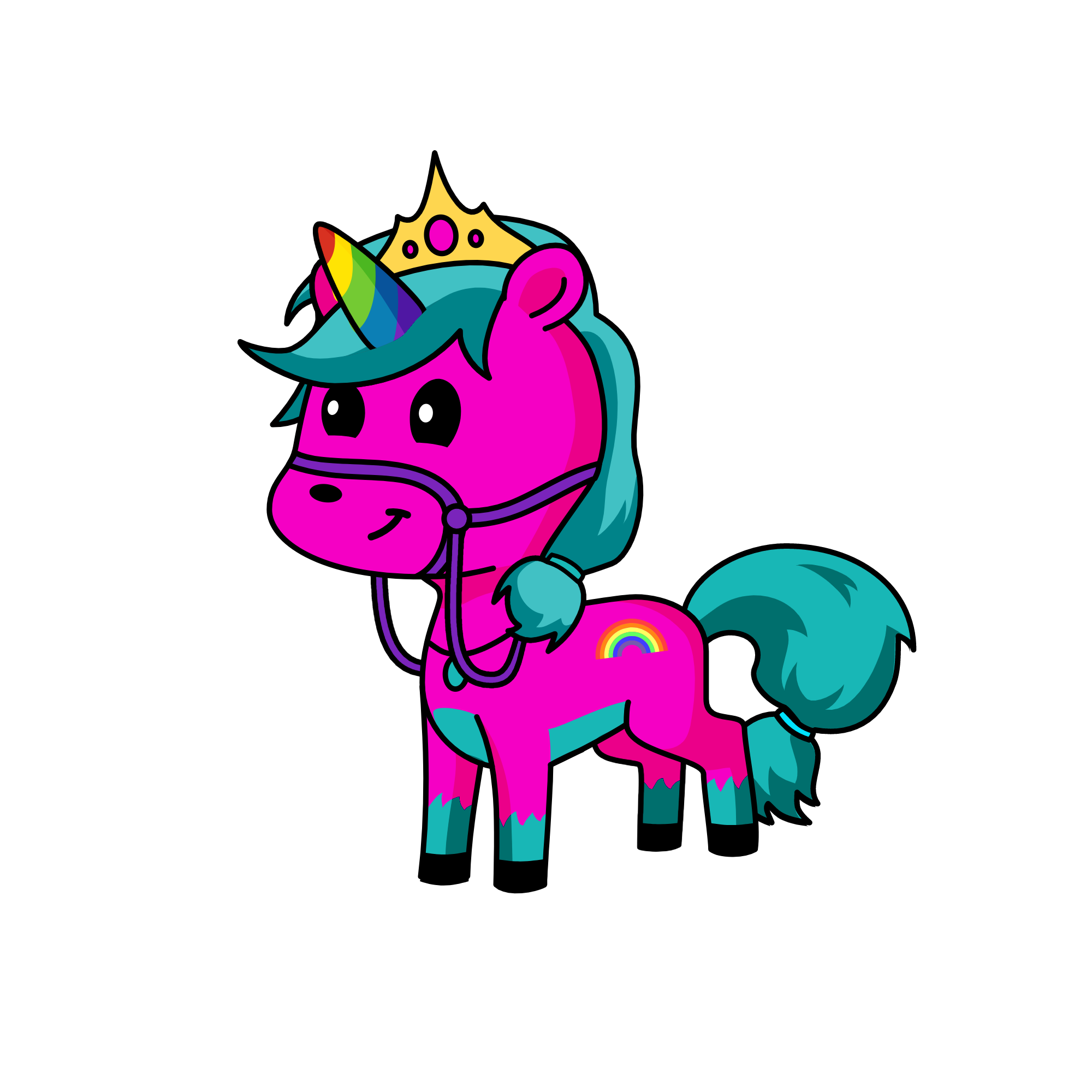 Nube , the unicorn