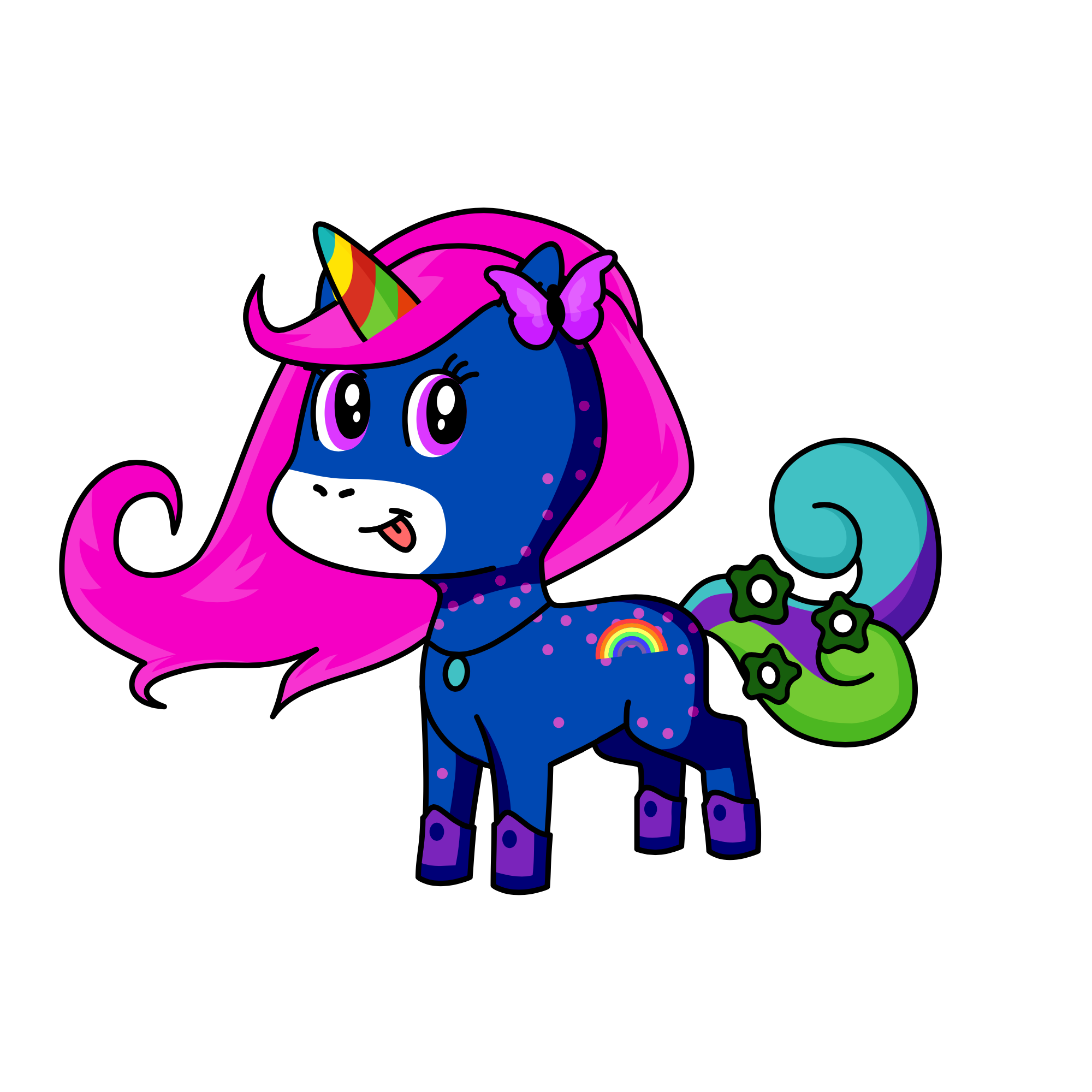 Sparkle, the unicorn