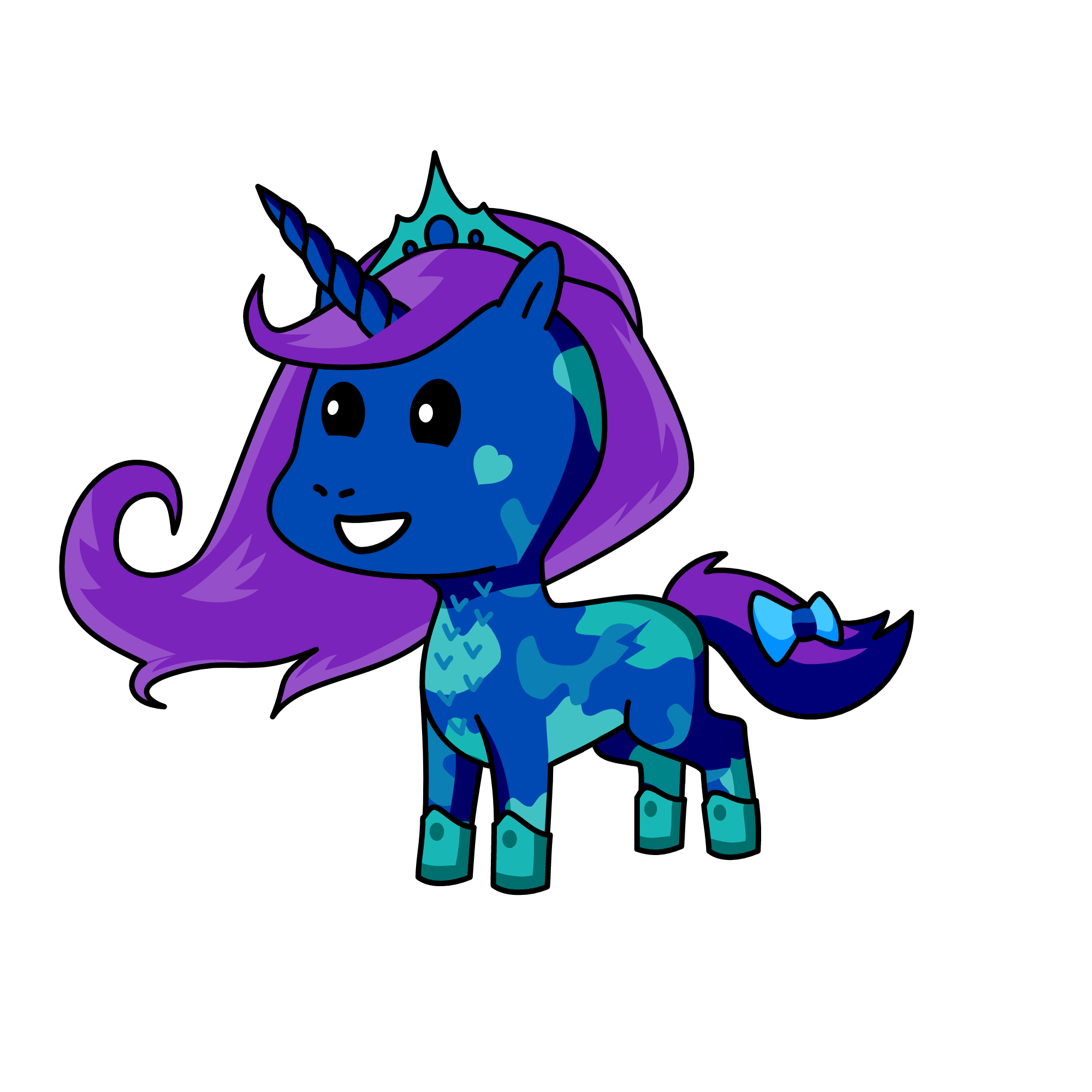 night, the unicorn