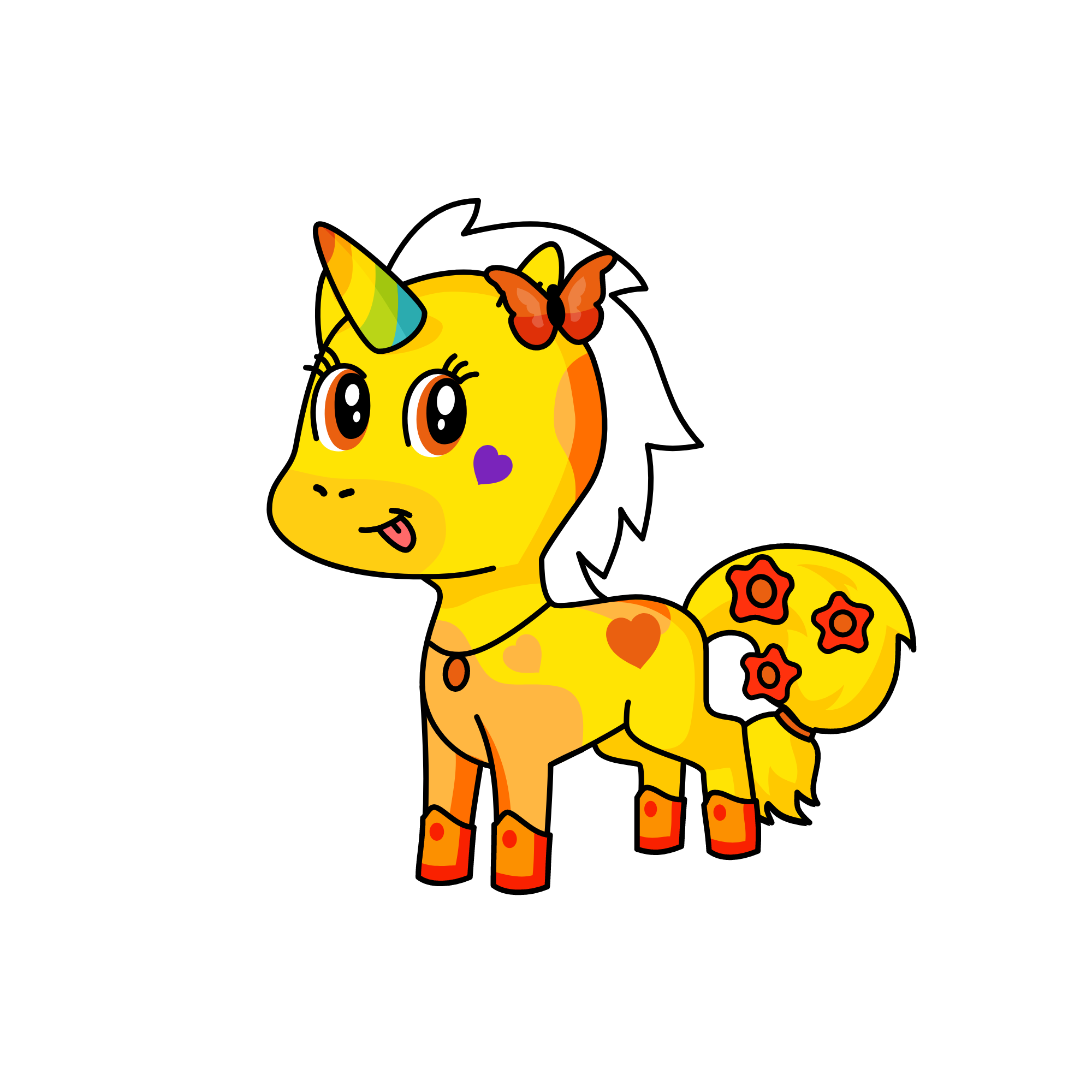 Leah, the unicorn