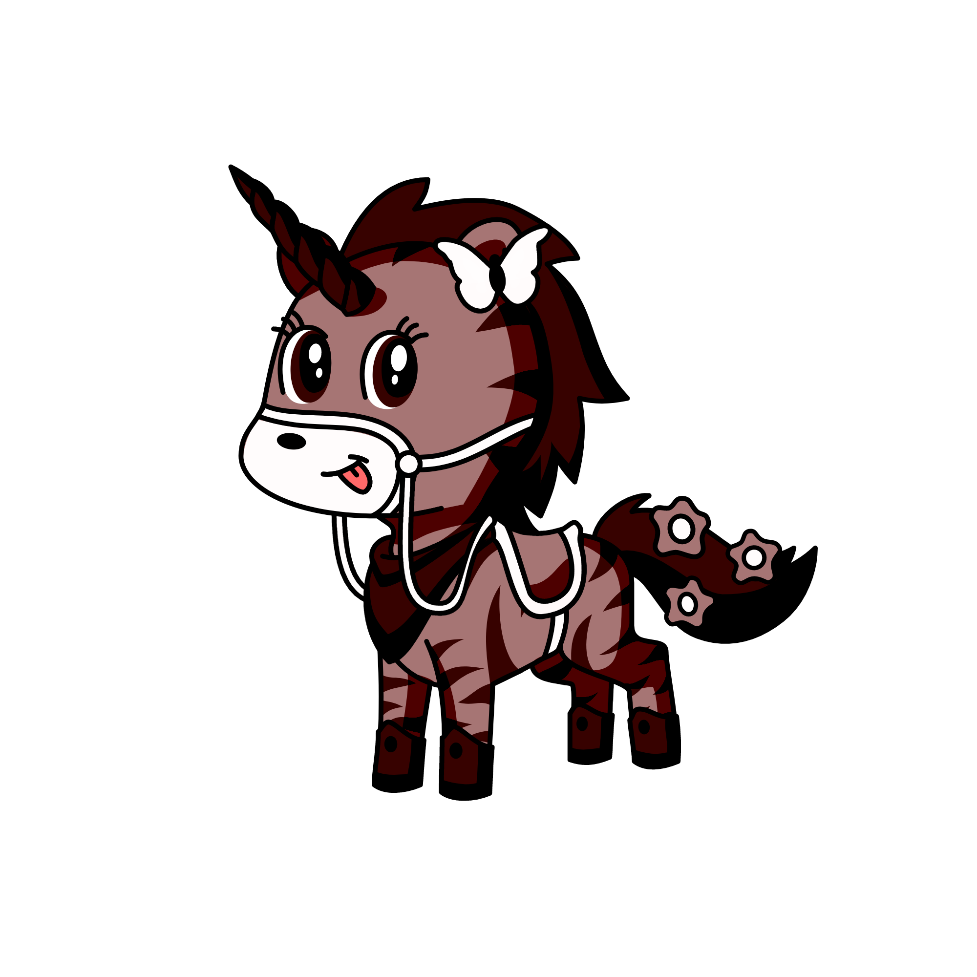 Brownie, the unicorn
