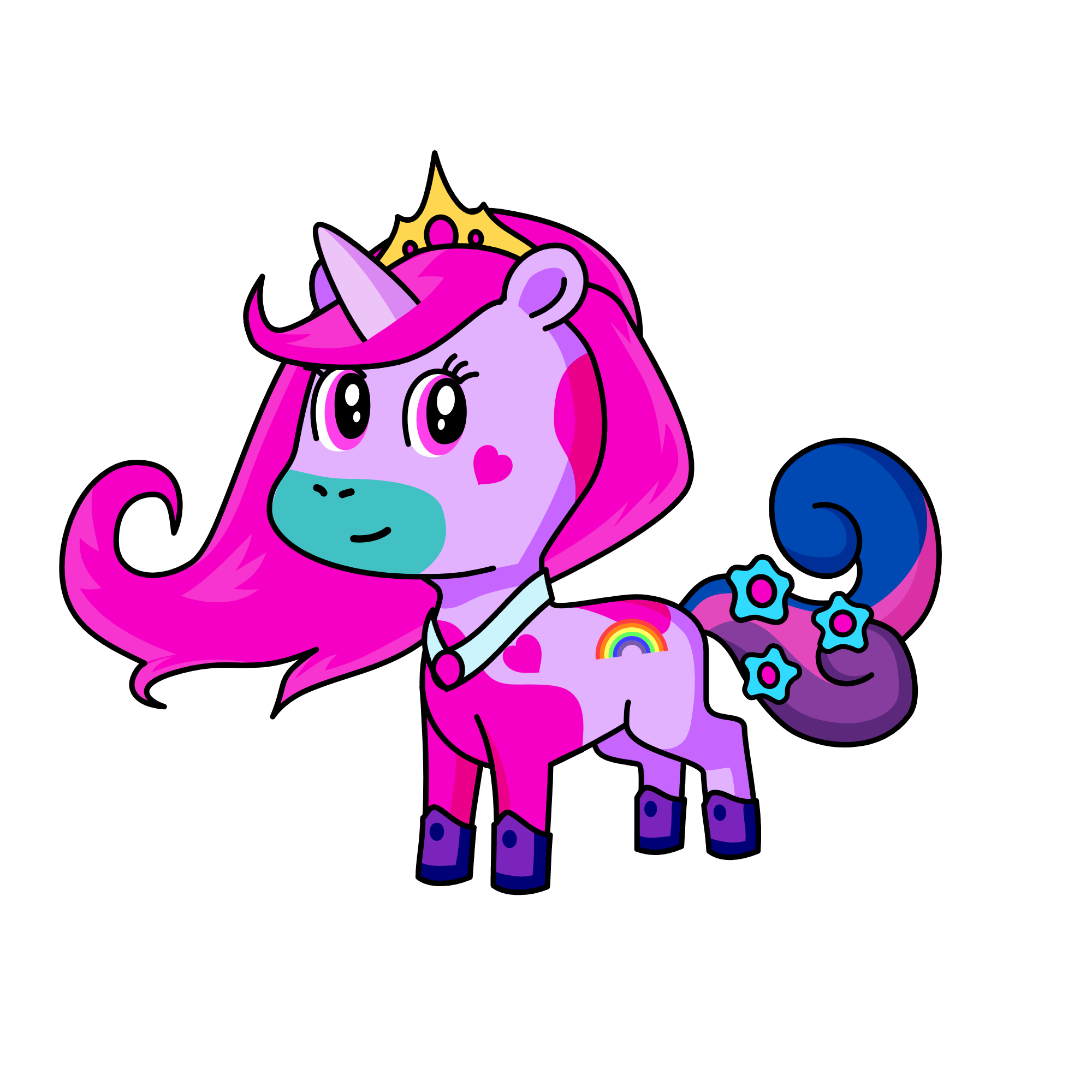 Lilly, the unicorn