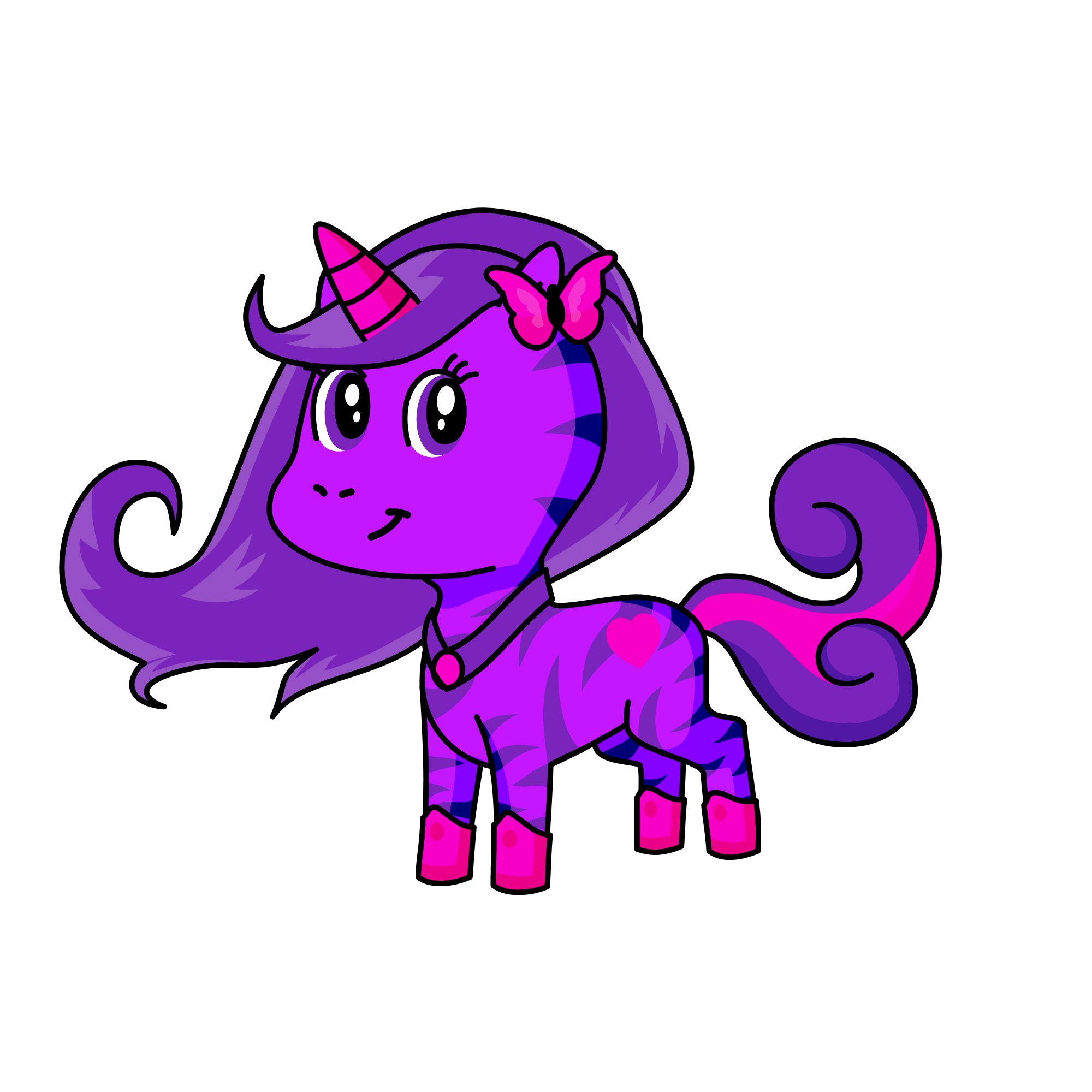 Violeta, the unicorn