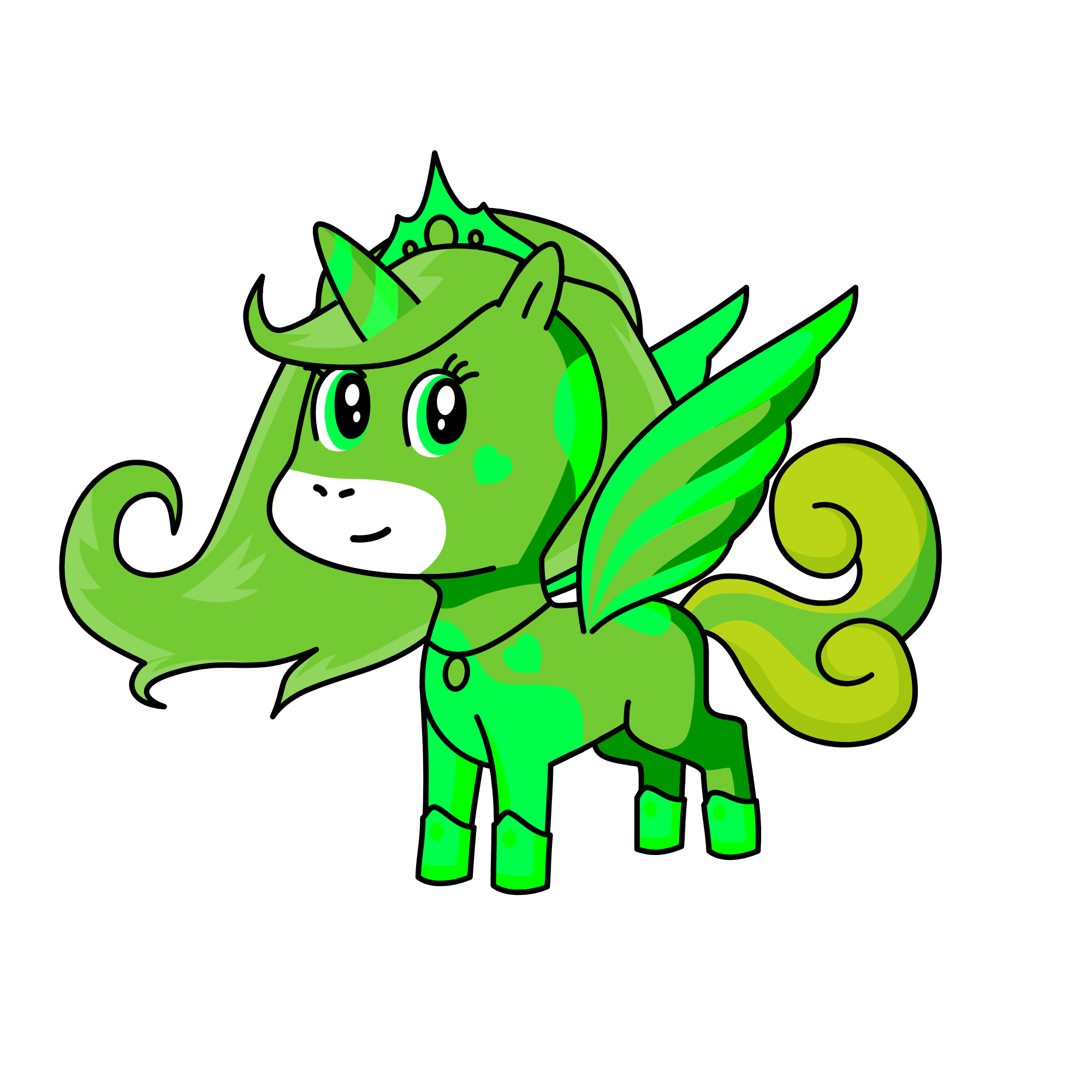 YEŞİL , the unicorn