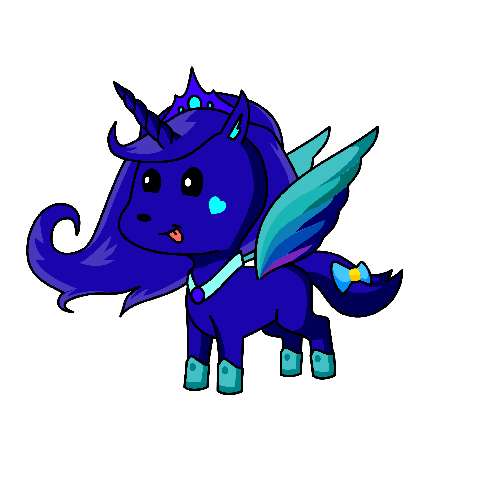 Princess Luna , the unicorn