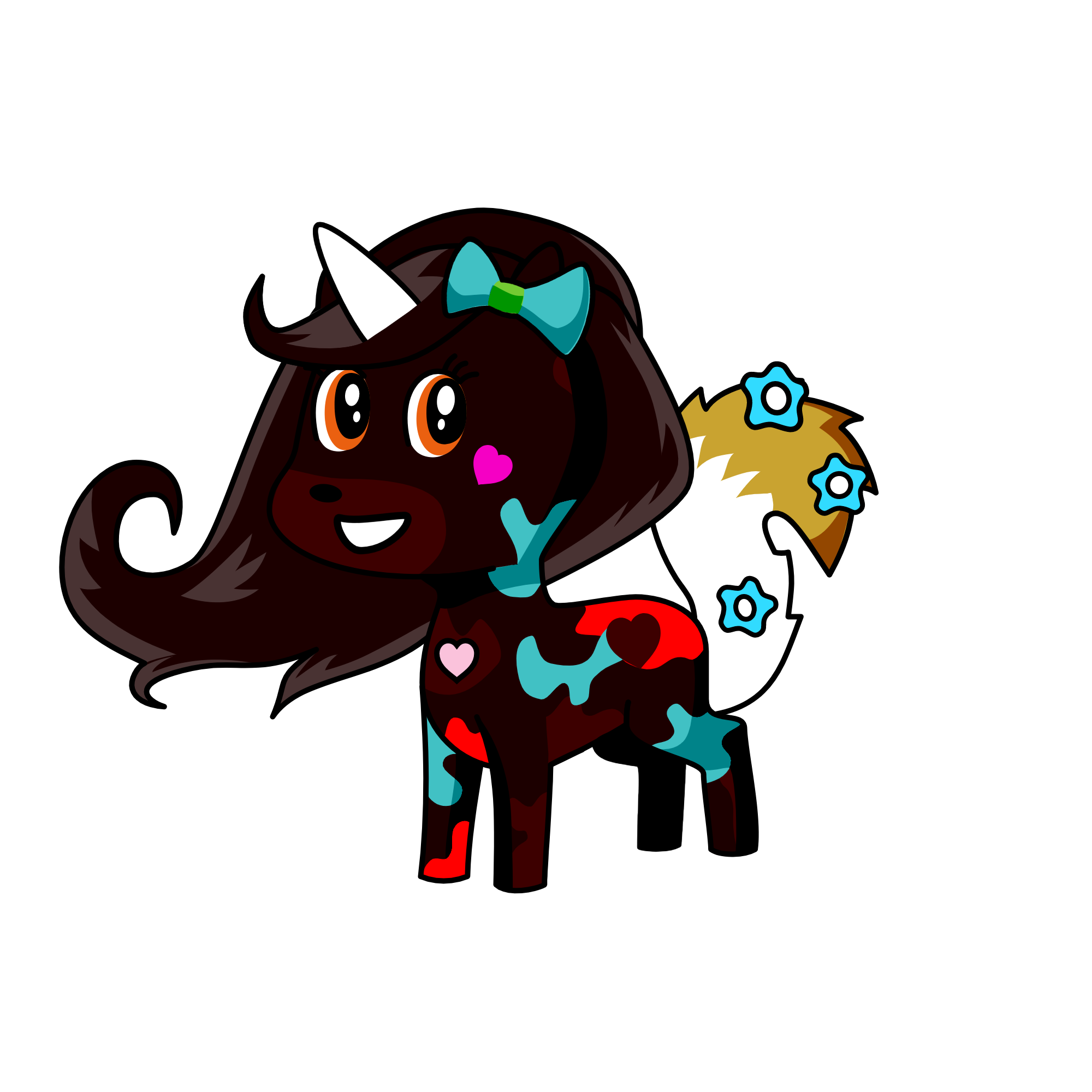 NyanRainbowCorrupted, the unicorn