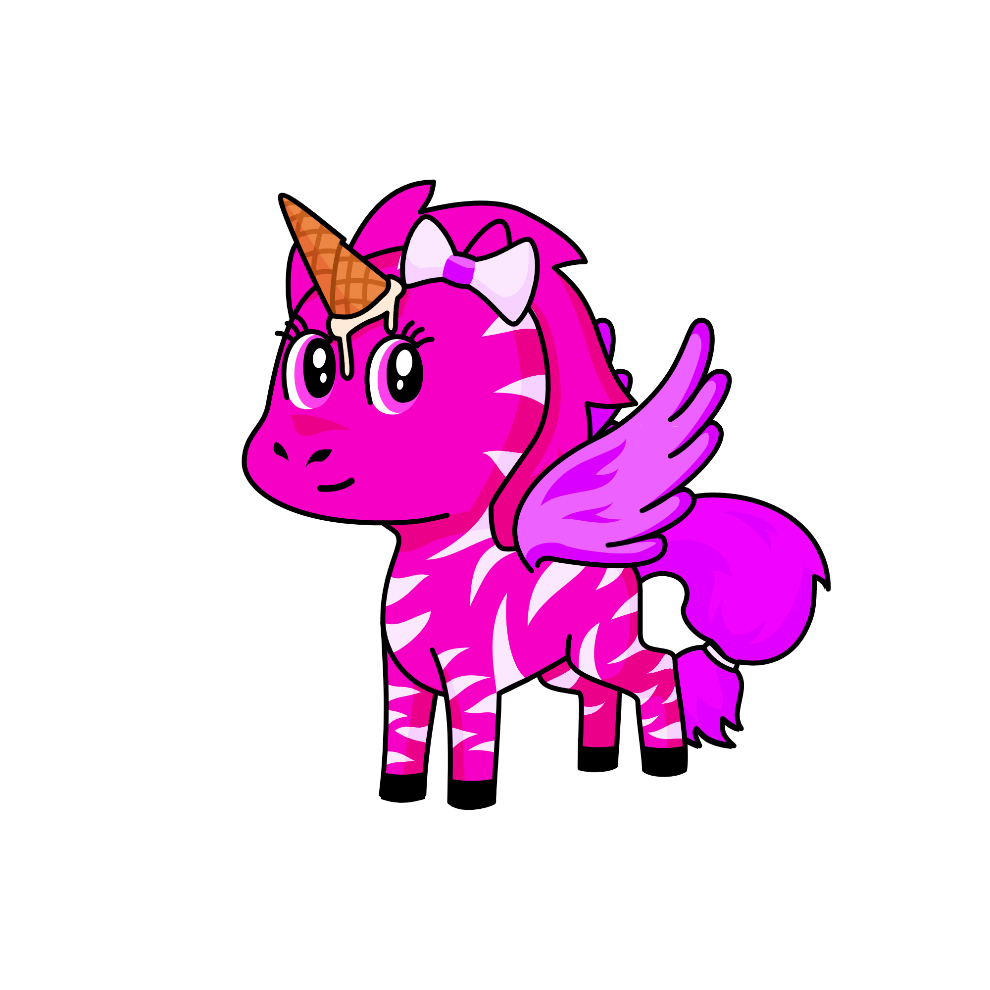 Icey Anna, the unicorn
