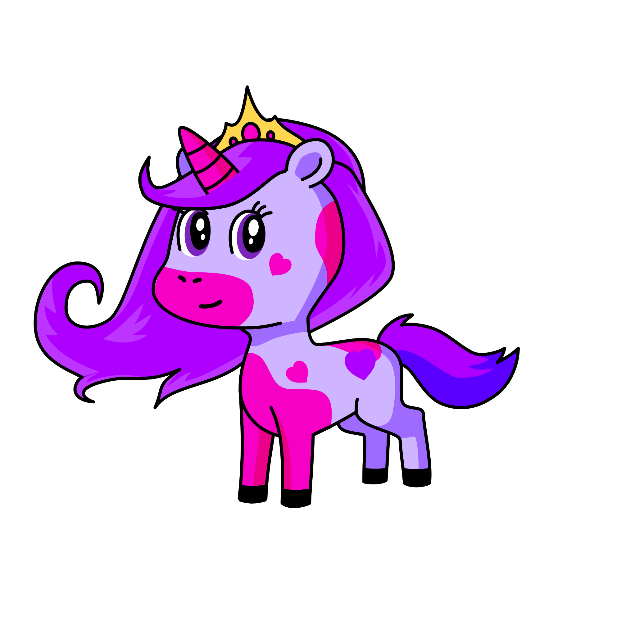 Princess Uni, the unicorn