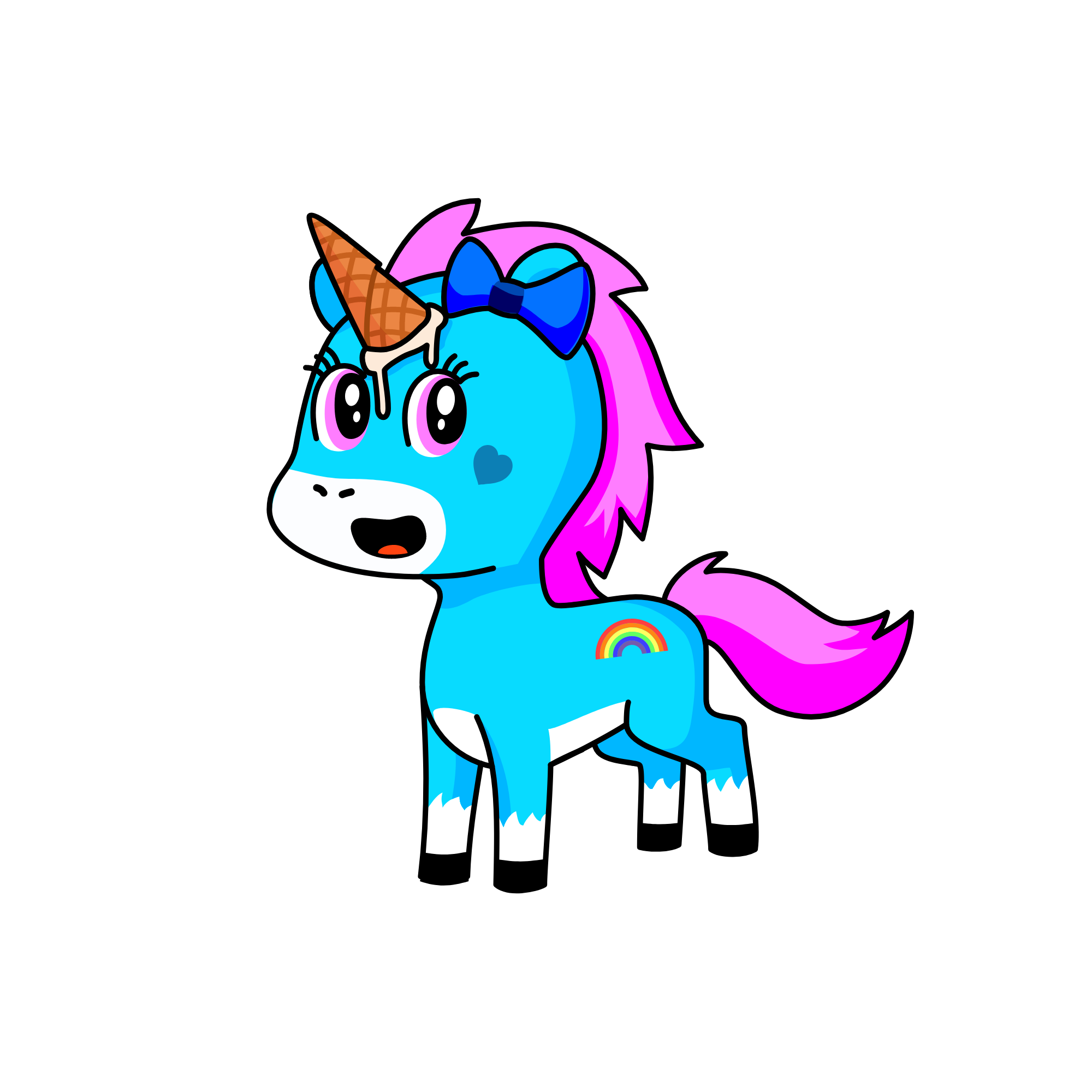 icecream, the unicorn