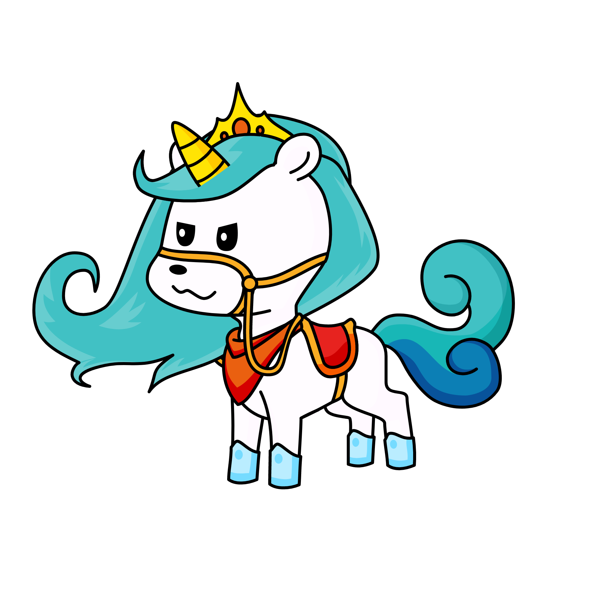 pompom, the unicorn