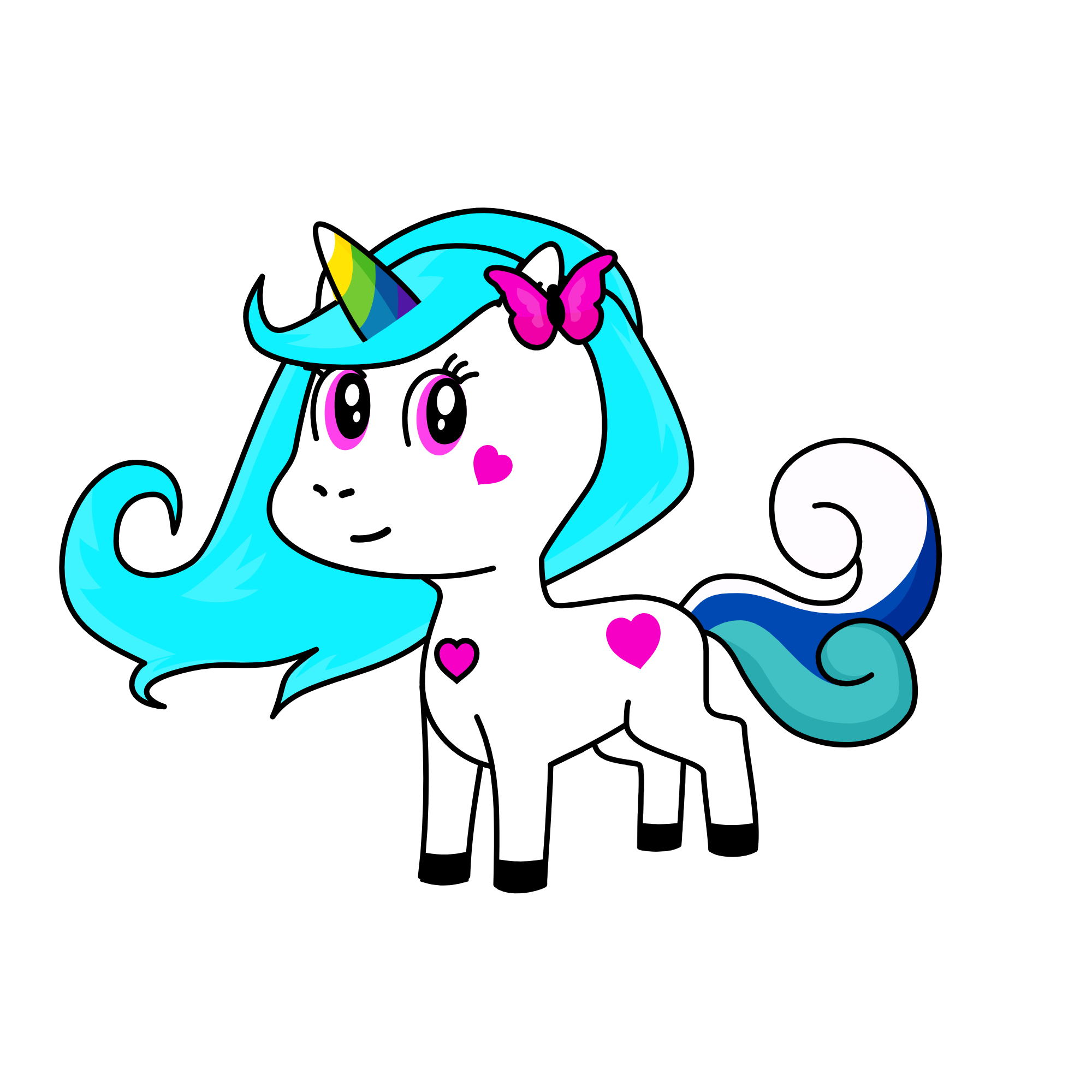 Icey, the unicorn