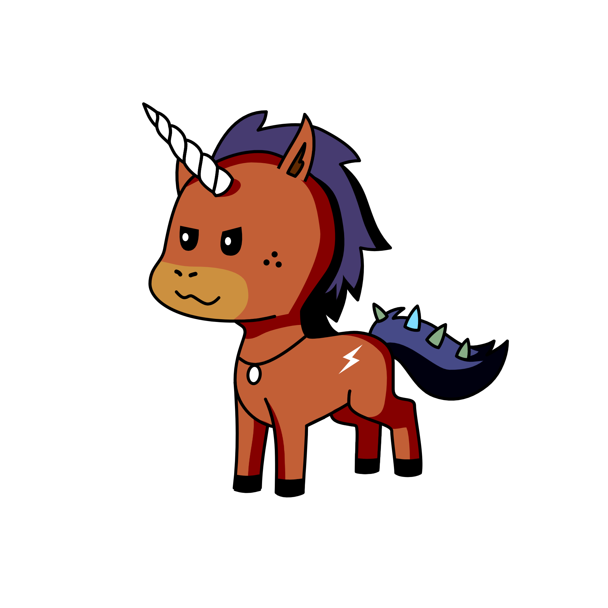 Denim, the unicorn