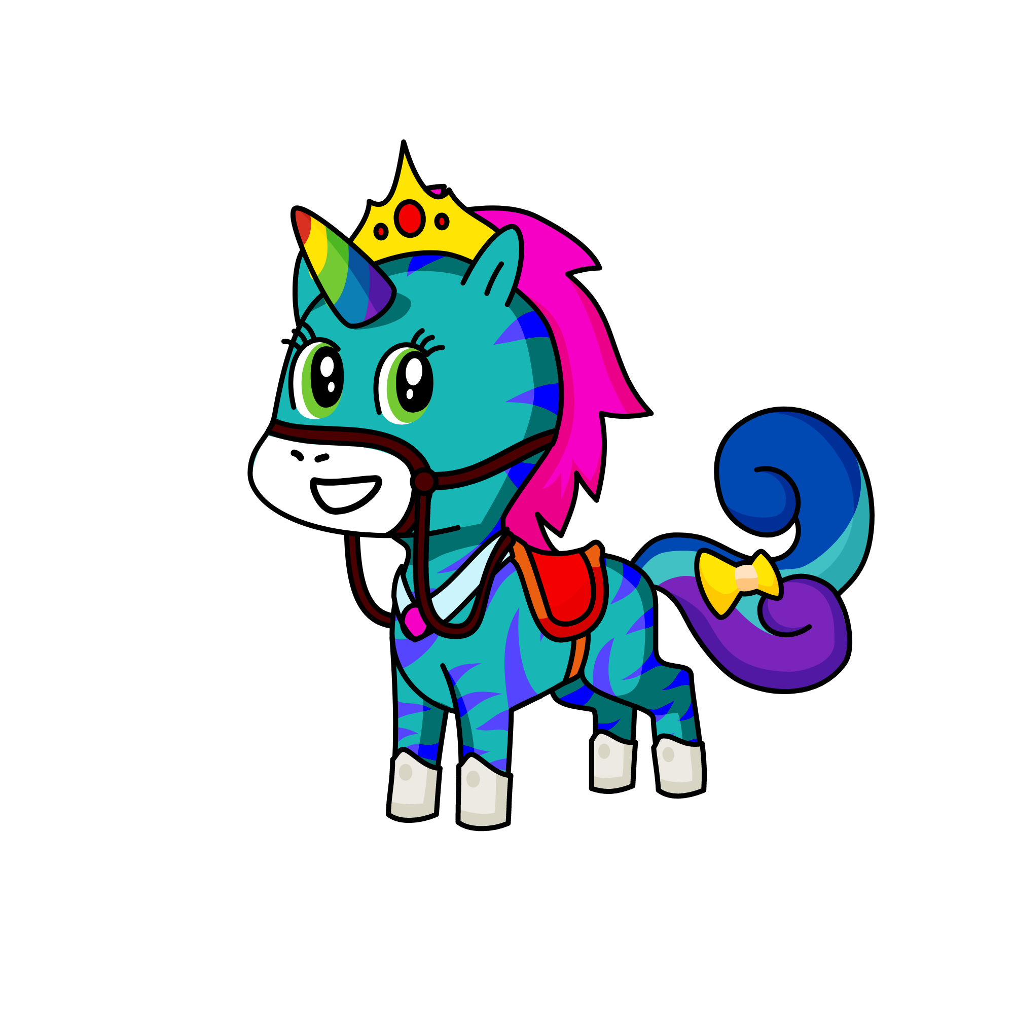 crystal, the unicorn