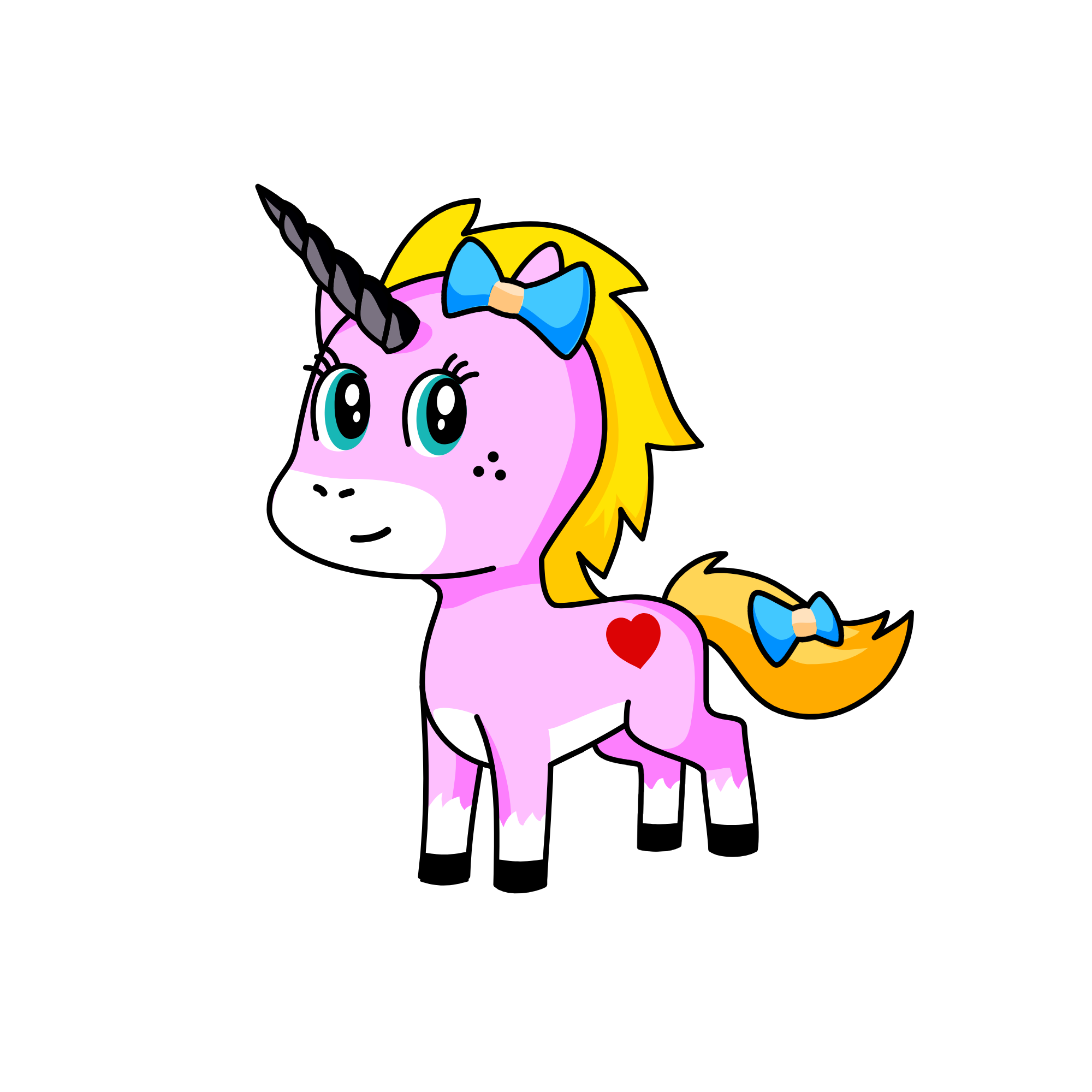 Aaradhya, the unicorn