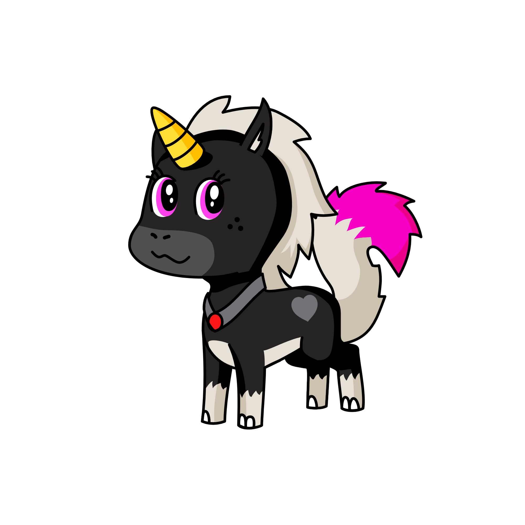 Moonicorn, the unicorn