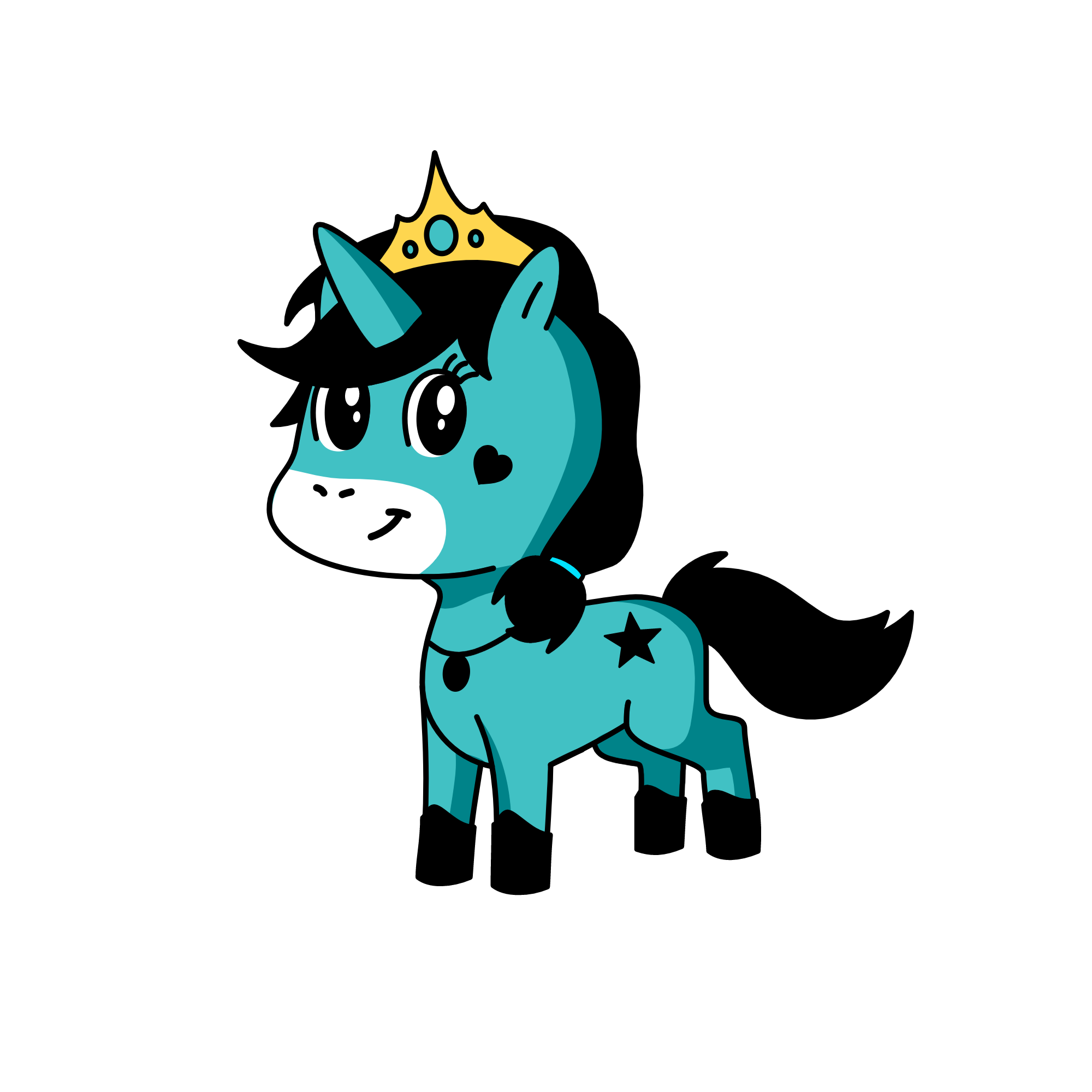 princess  , the unicorn