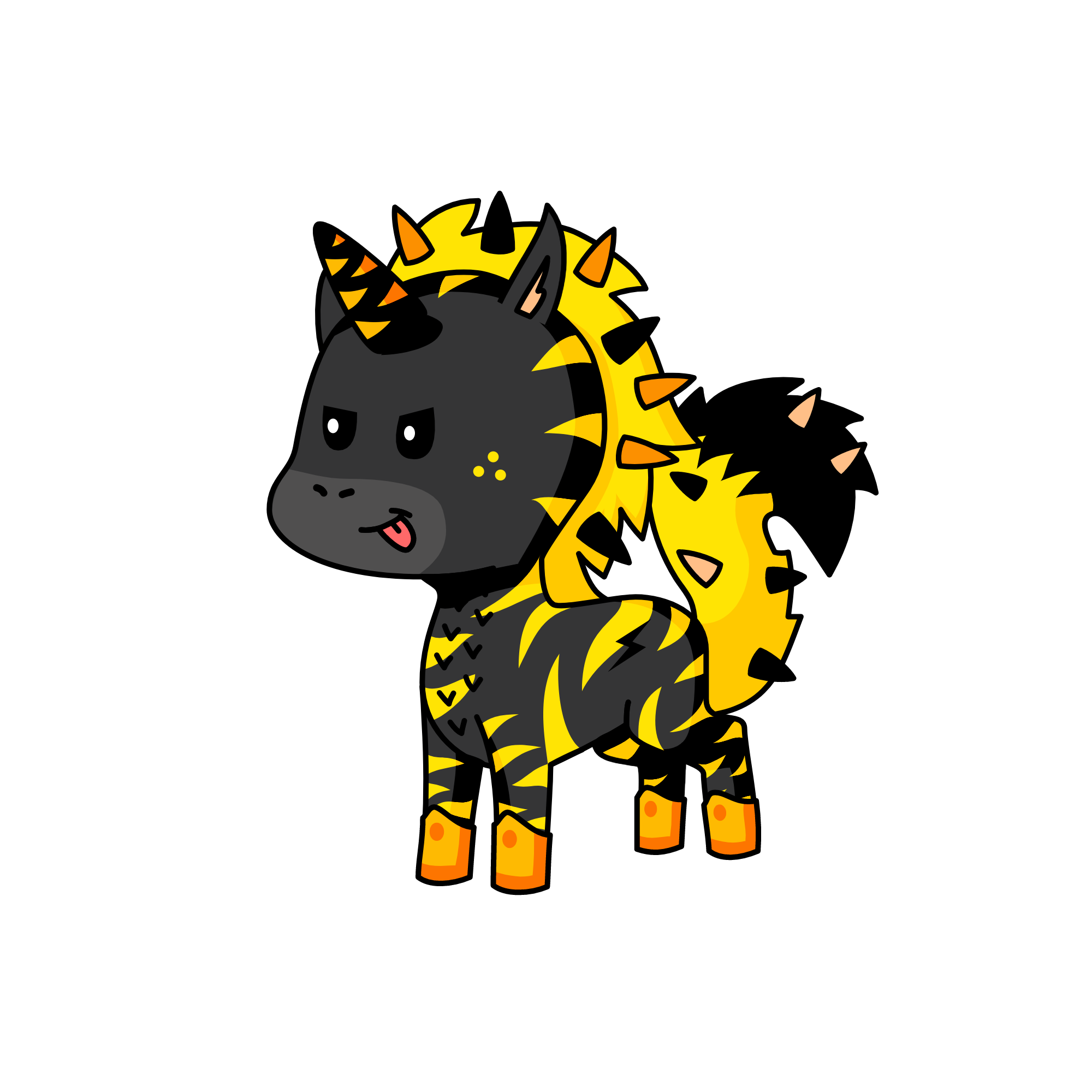 lightning , the unicorn