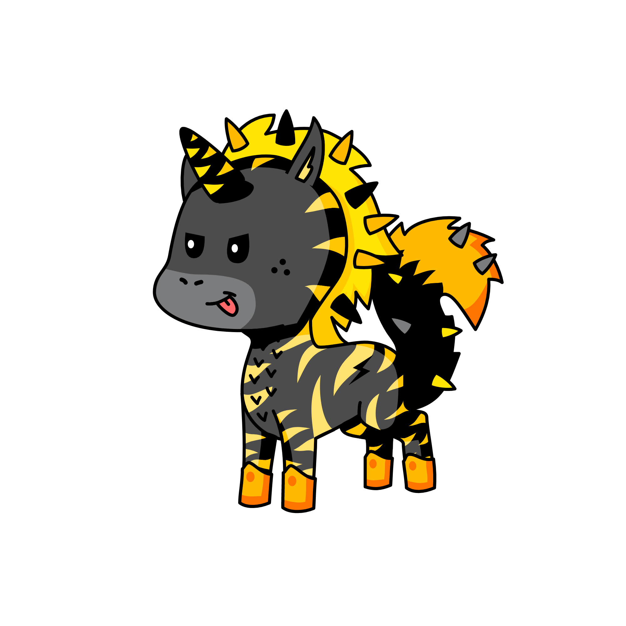 lightning, the unicorn