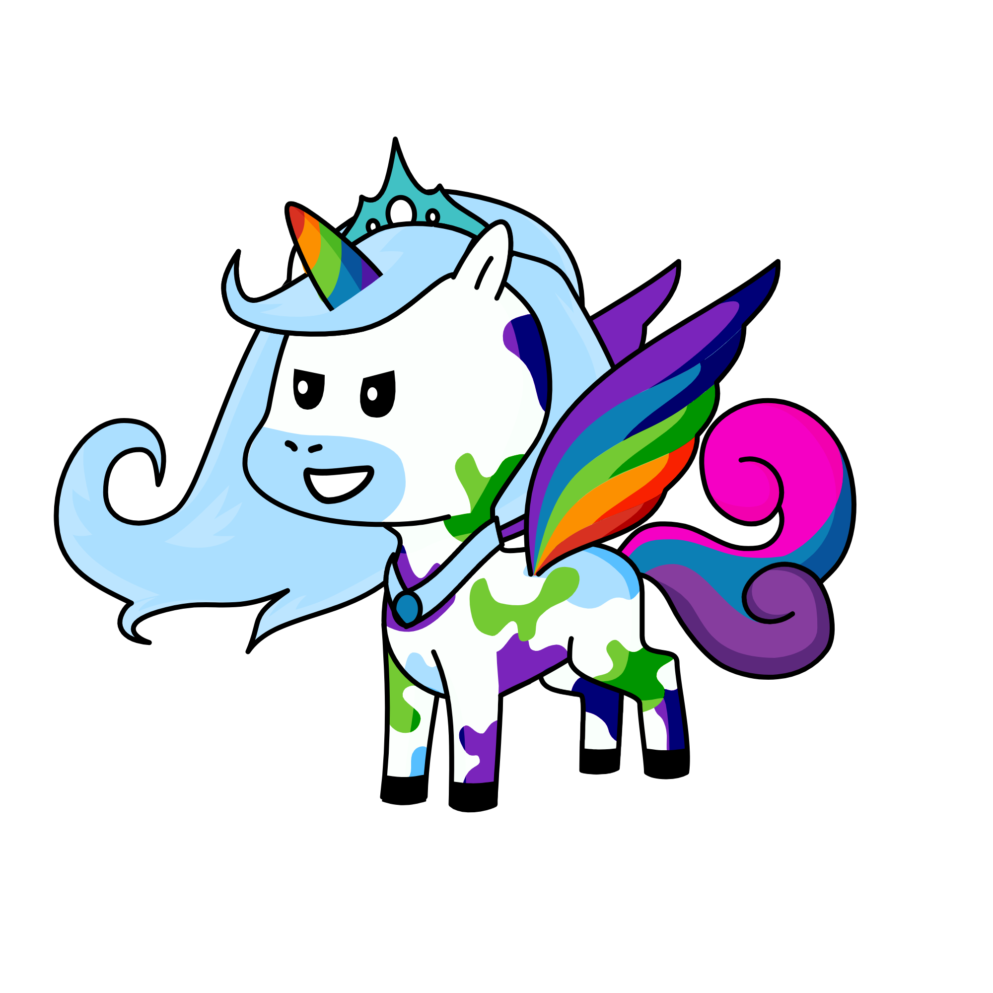 wings, the unicorn