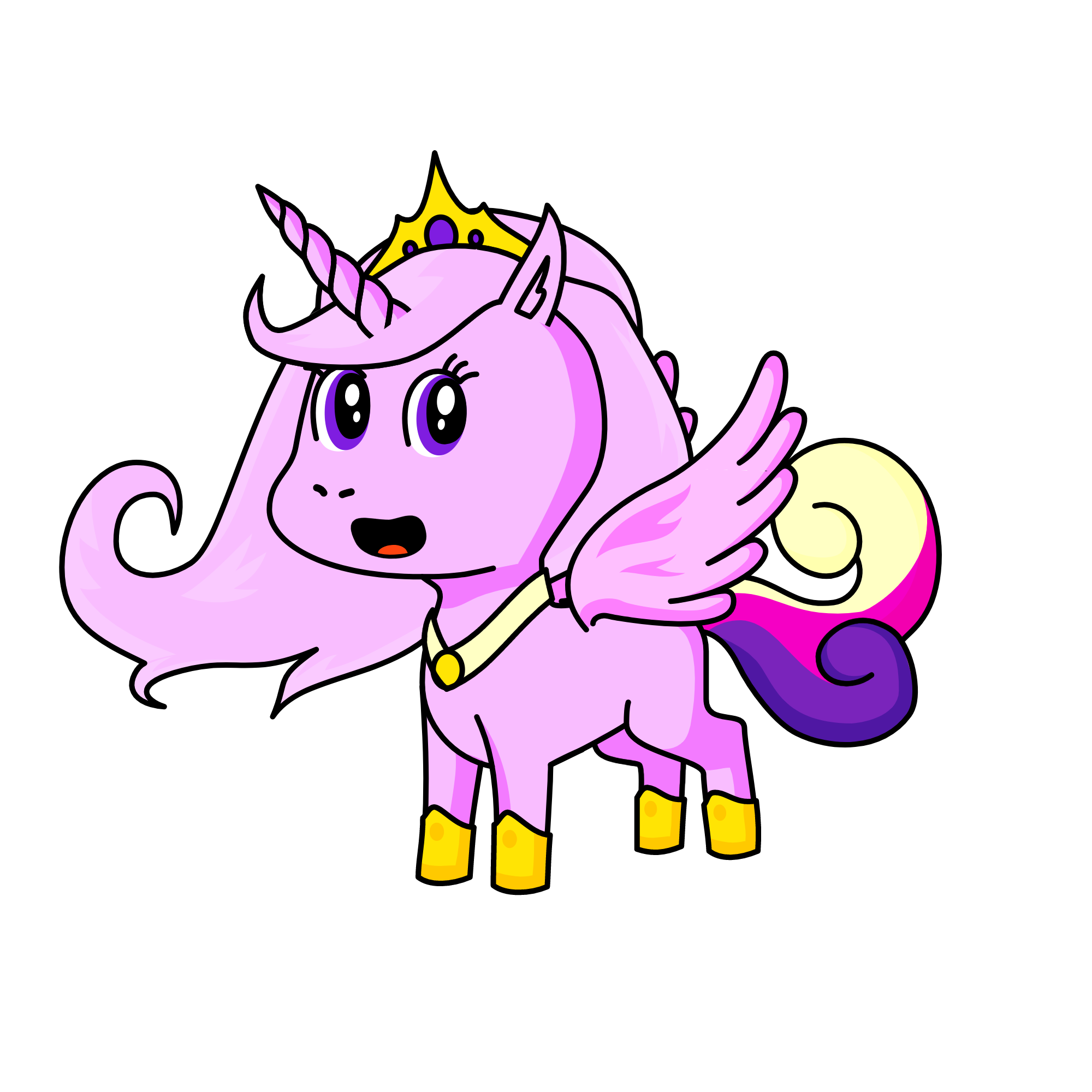 Pricess Cadence, the unicorn