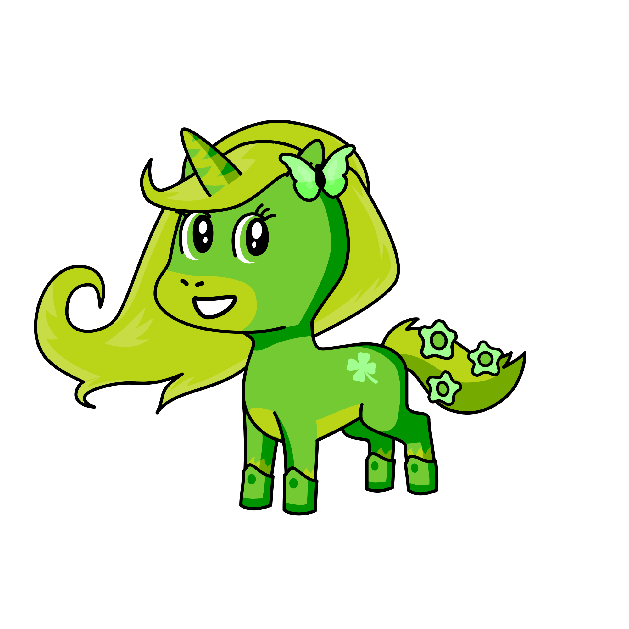 Naturena, the unicorn