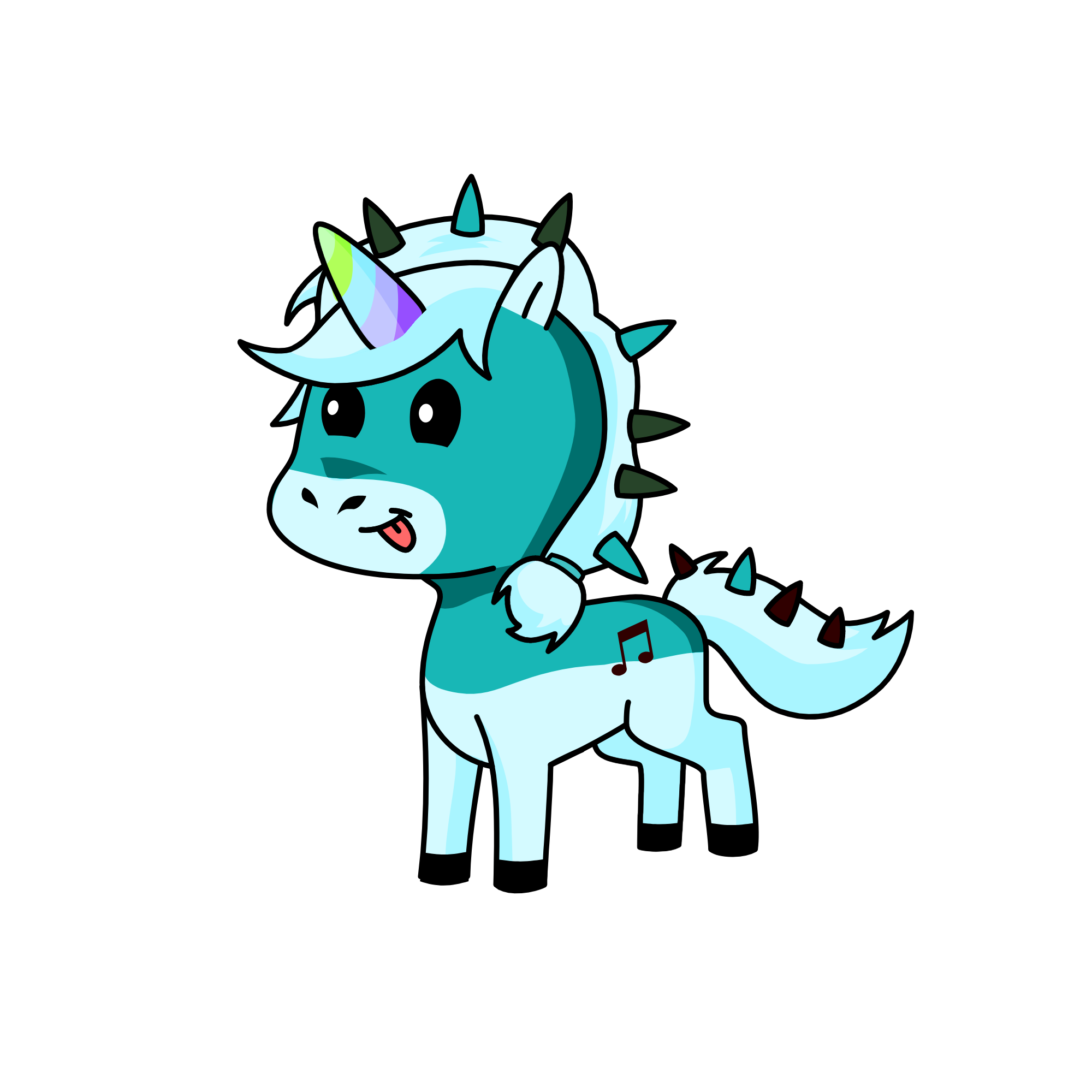 Cadlina, the unicorn