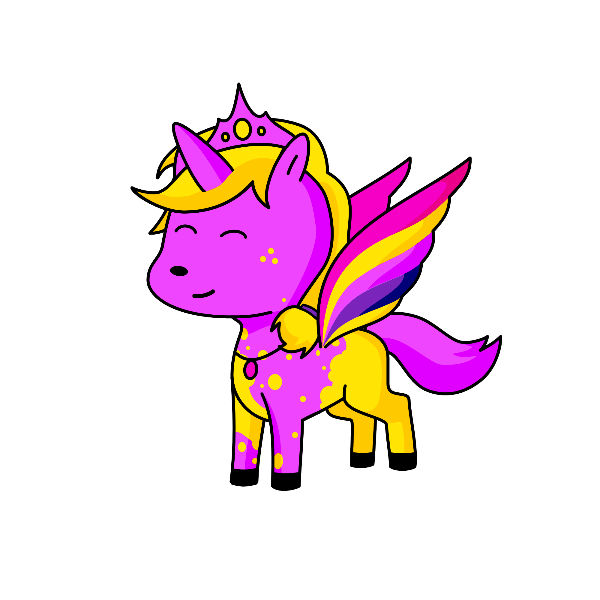 Sunrisa, the unicorn