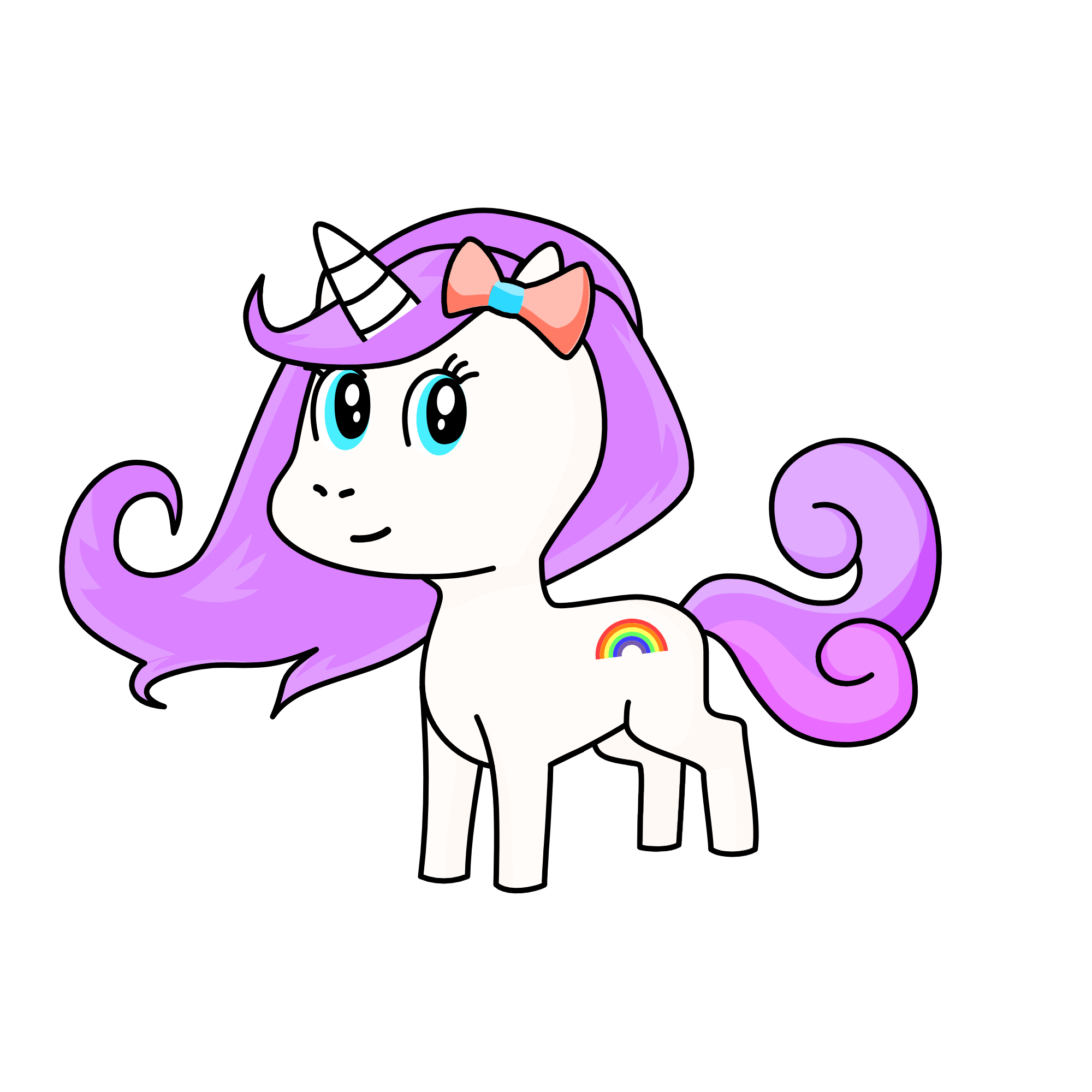 cupcake, the unicorn