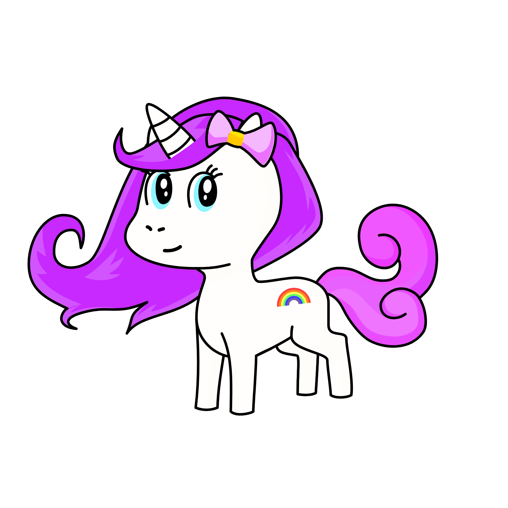 cupcake, the unicorn
