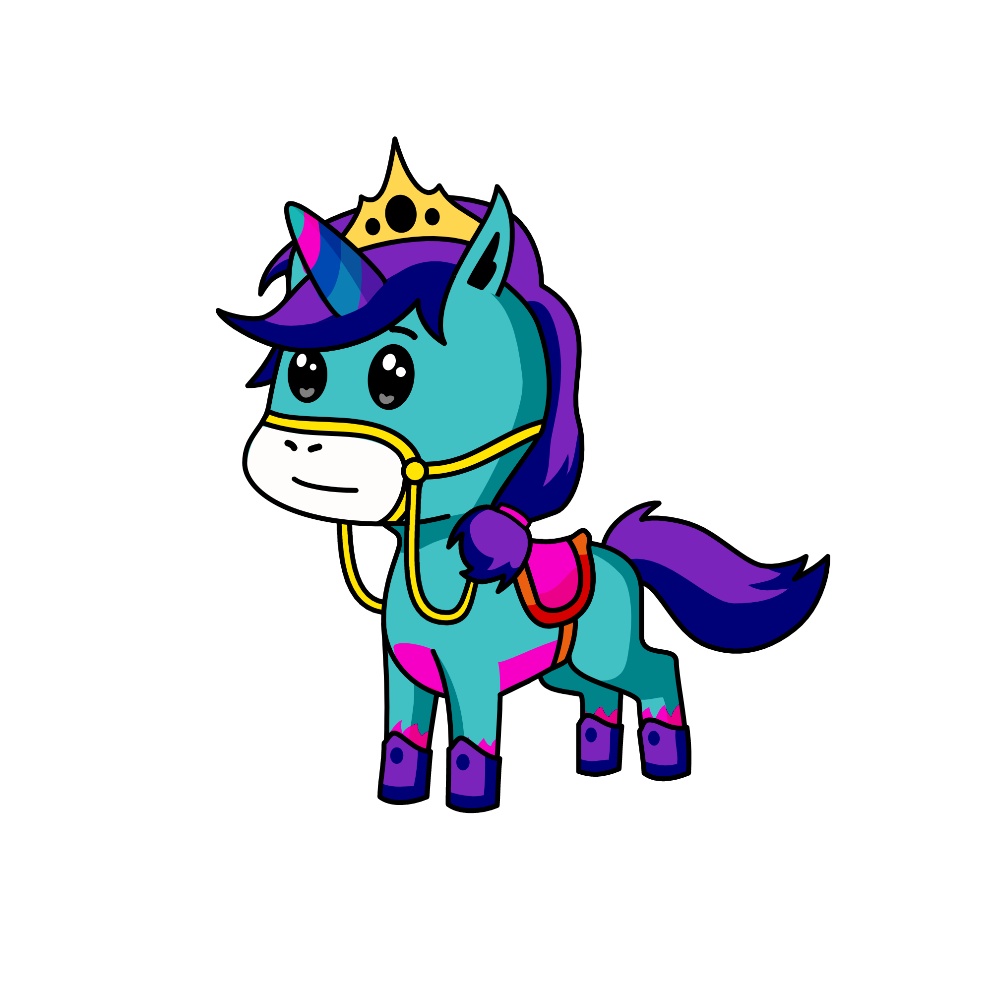 Prinsescorn, the unicorn