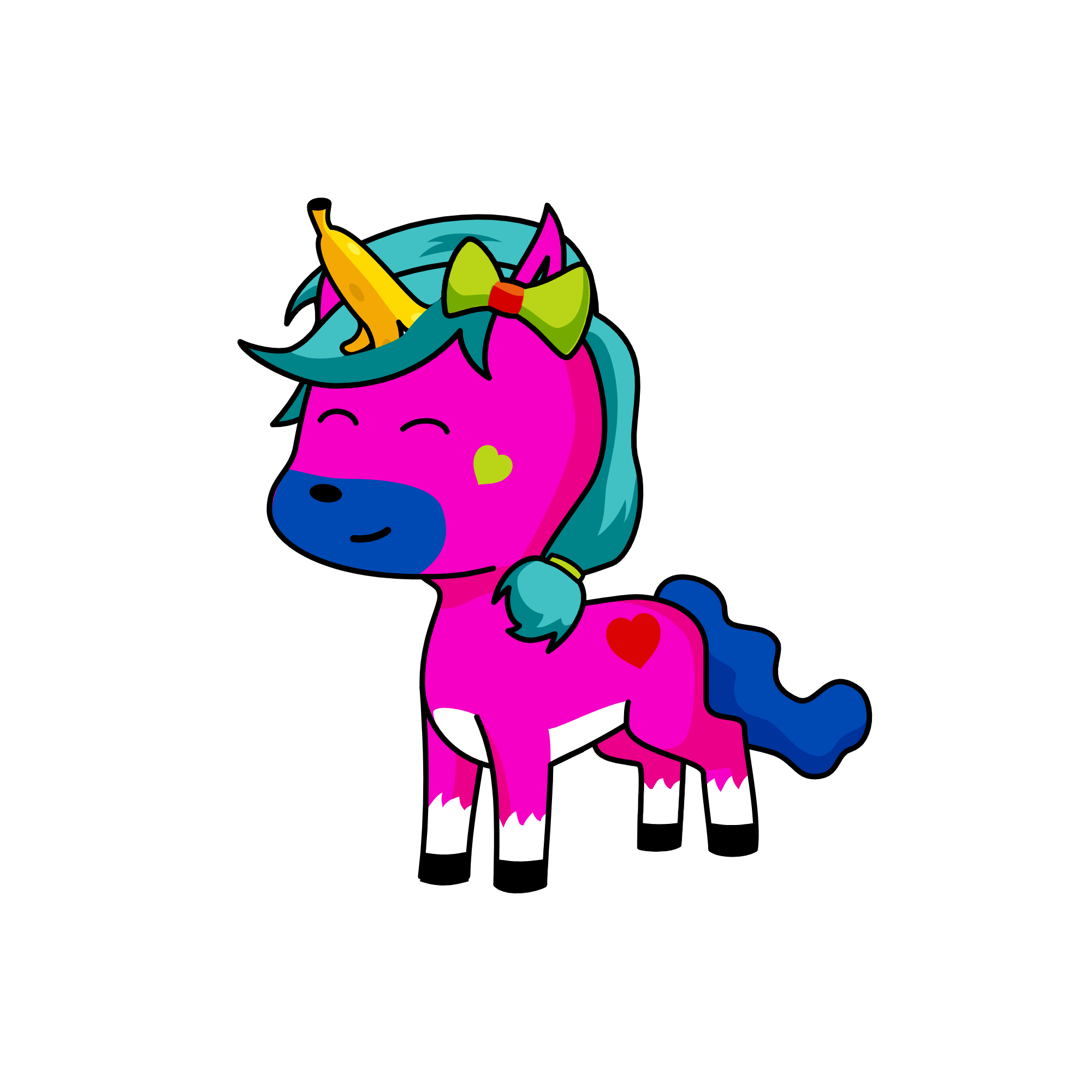 Snow, the unicorn