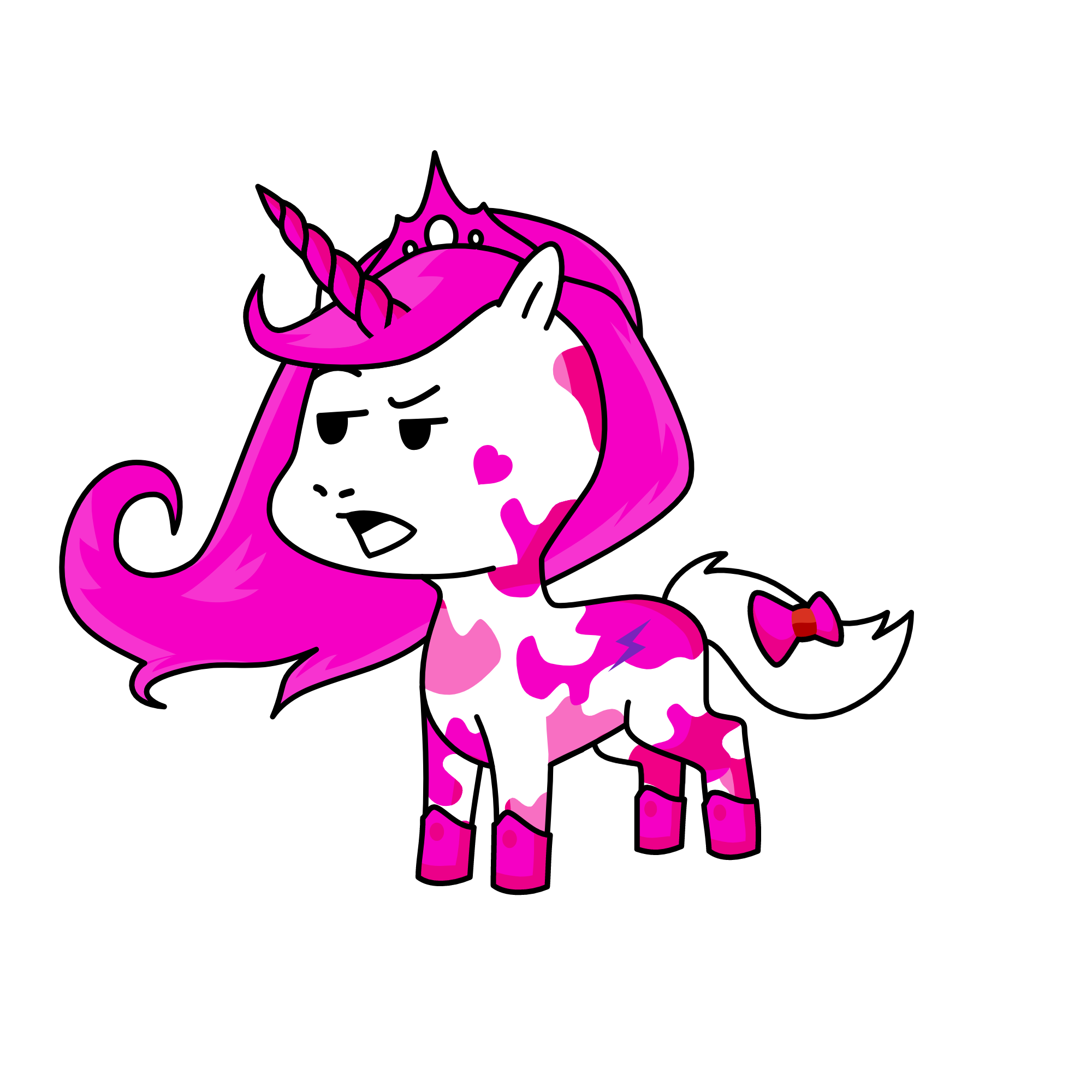 SPOILED BRAT, the unicorn