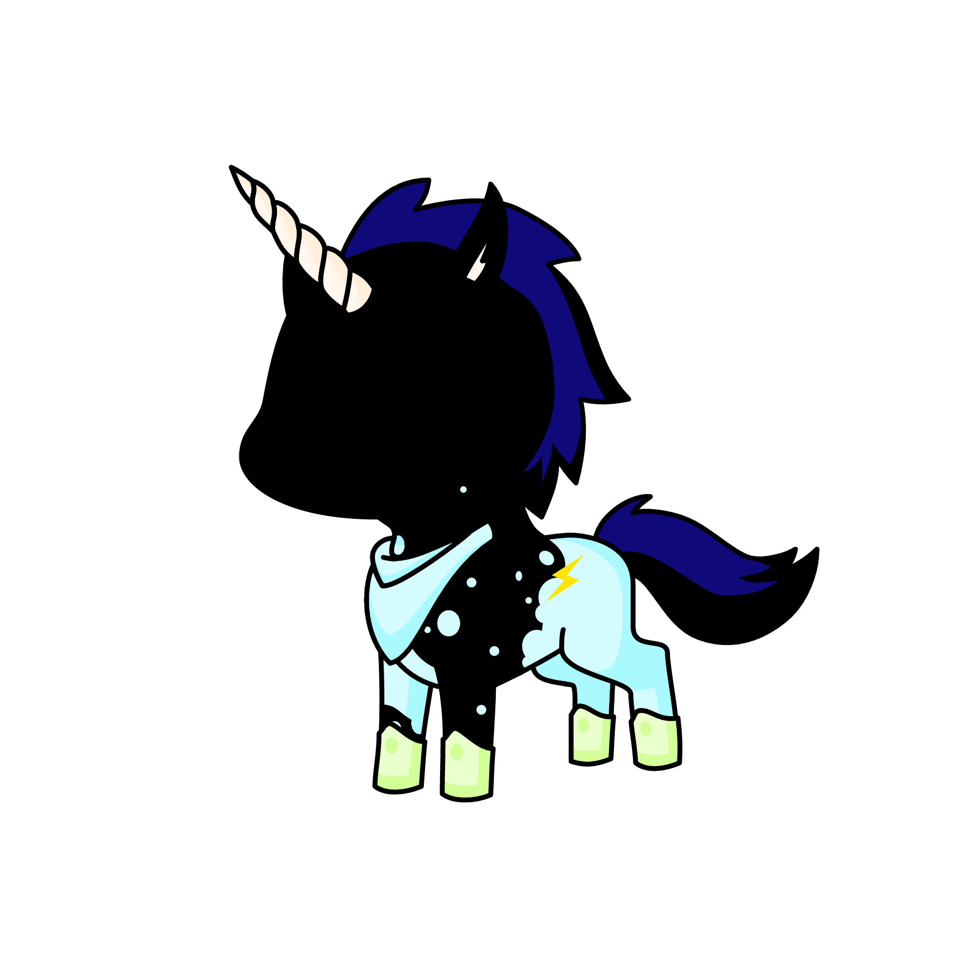 night, the unicorn