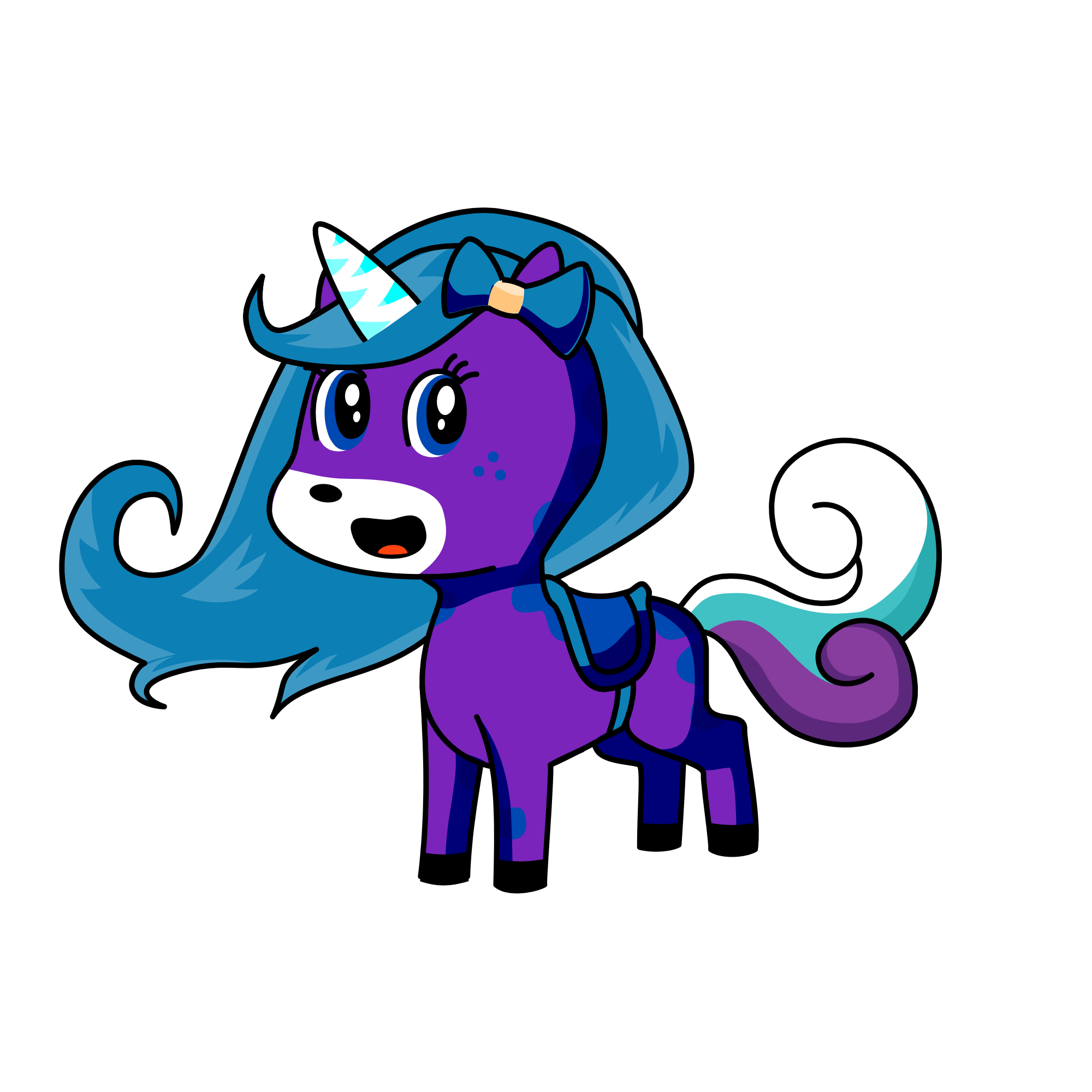 Icey, the unicorn