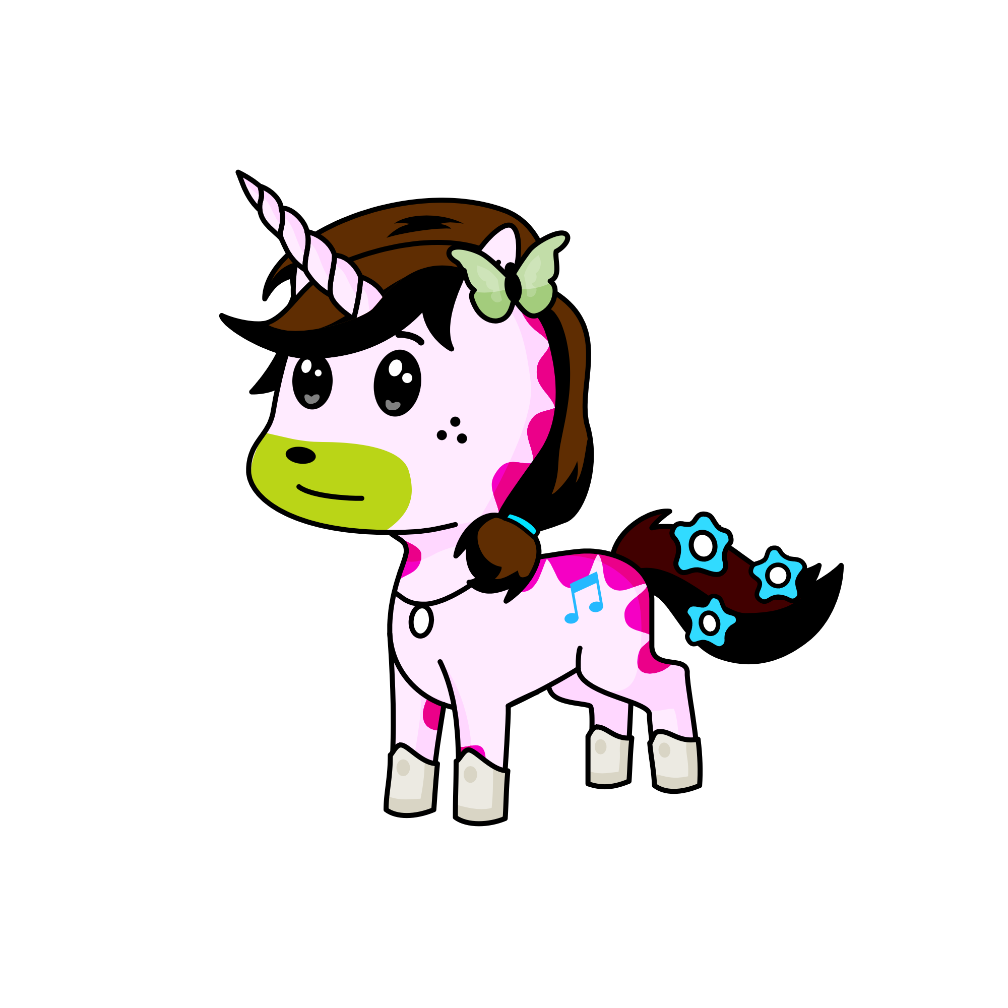 Peggy 😍, the unicorn