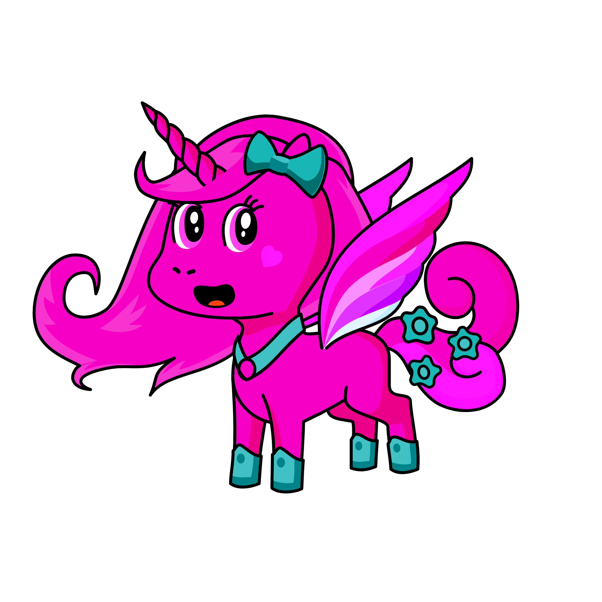 Pickallishus, the unicorn