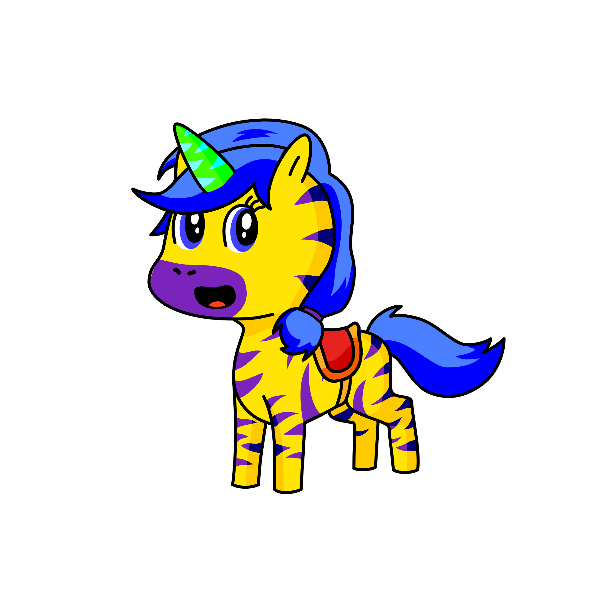 cool, the unicorn