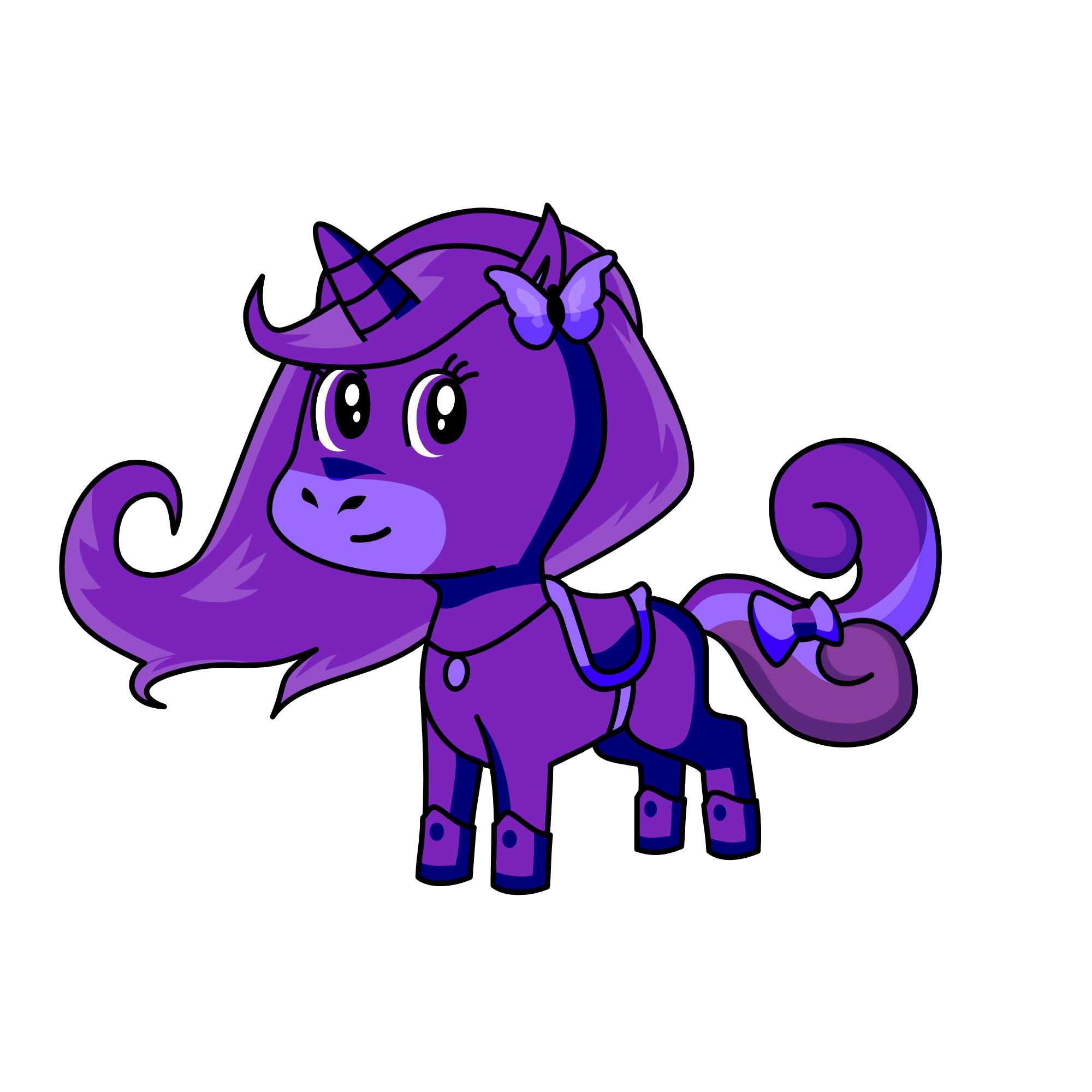 Violeta, the unicorn