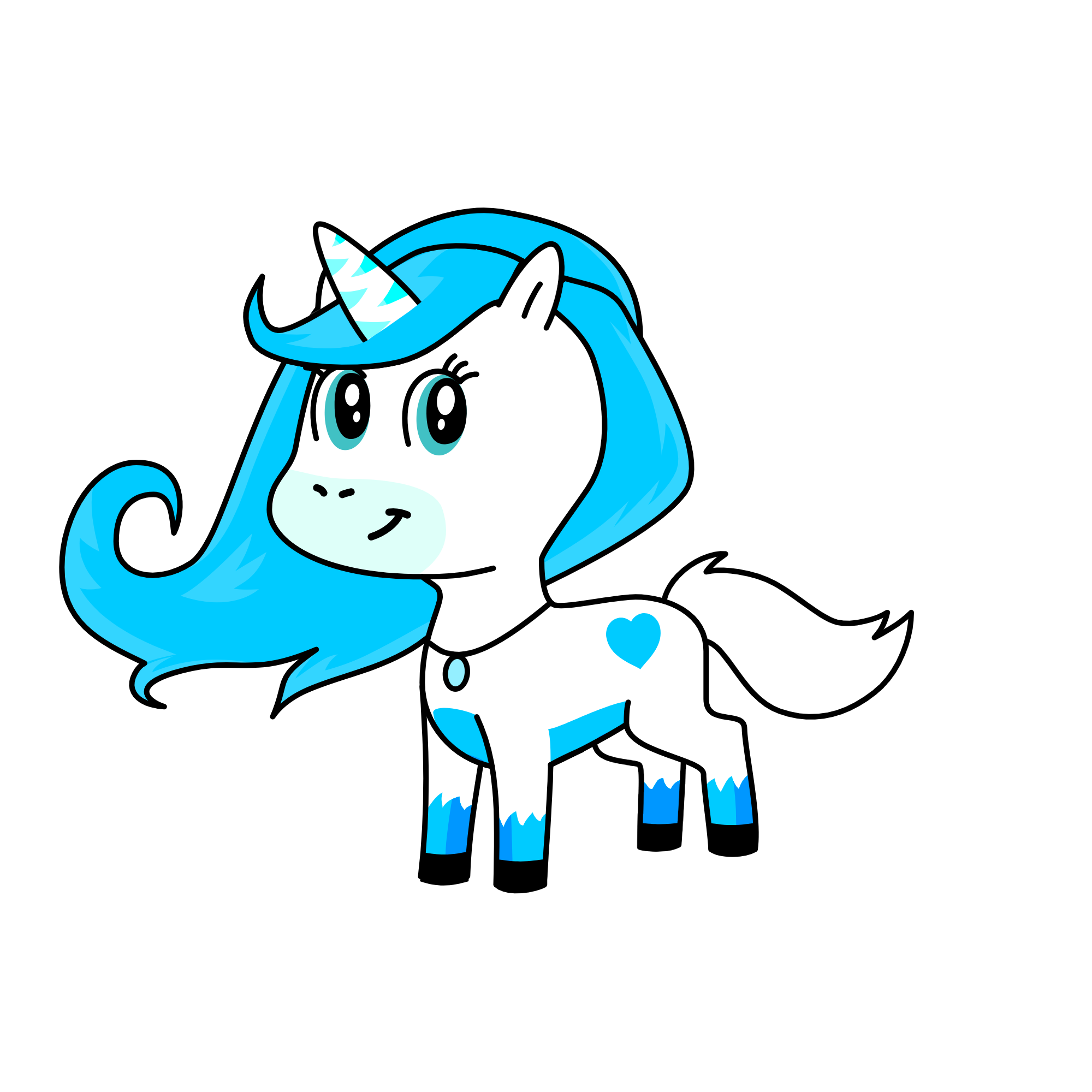 Snowflake, the unicorn