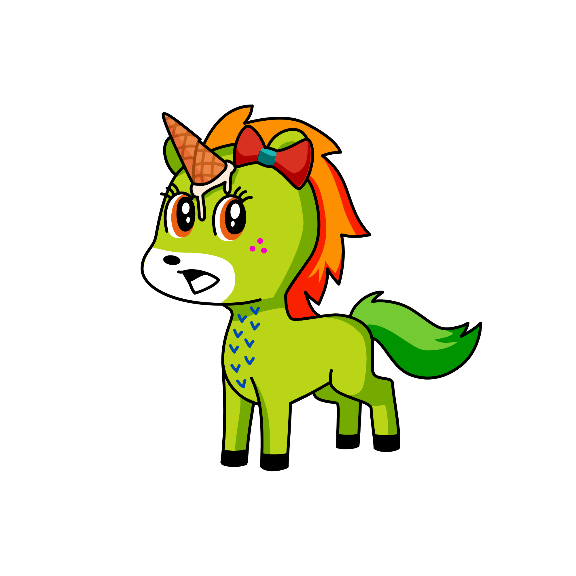 ghldhjff, the unicorn