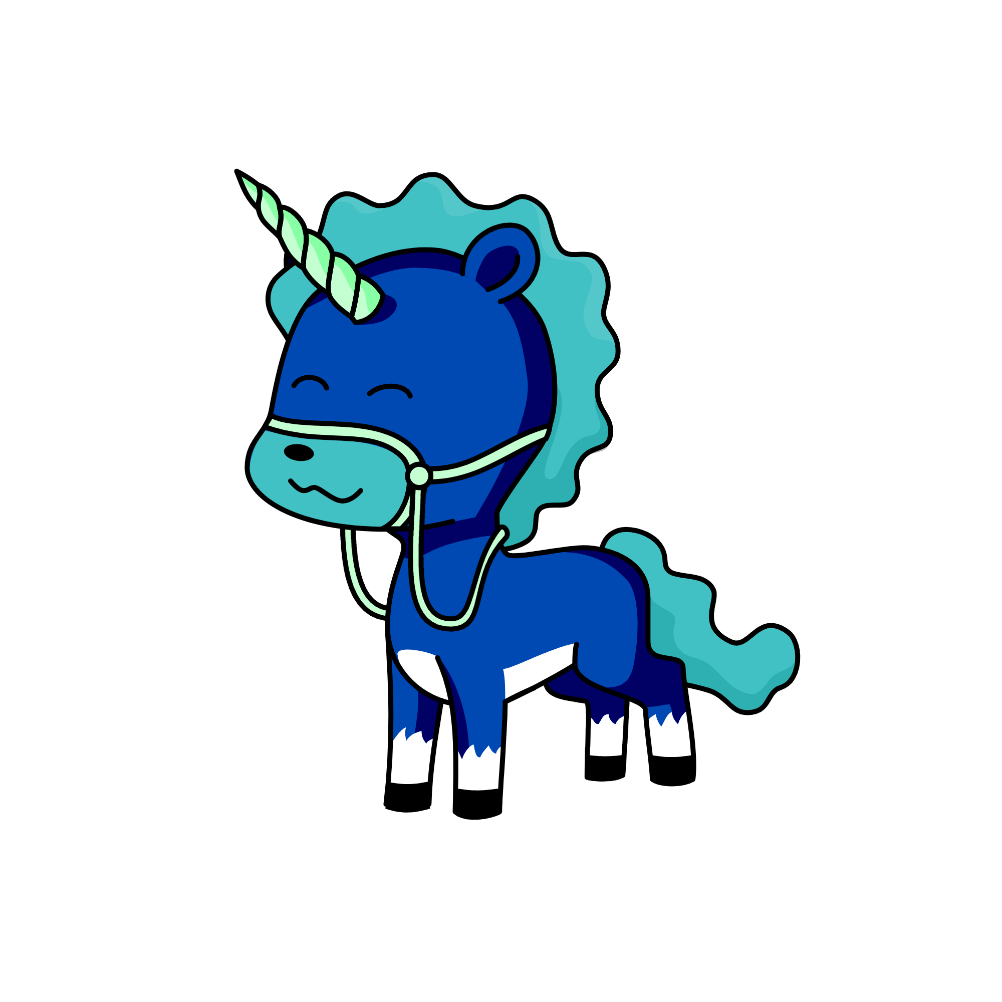 Seacorn, the unicorn