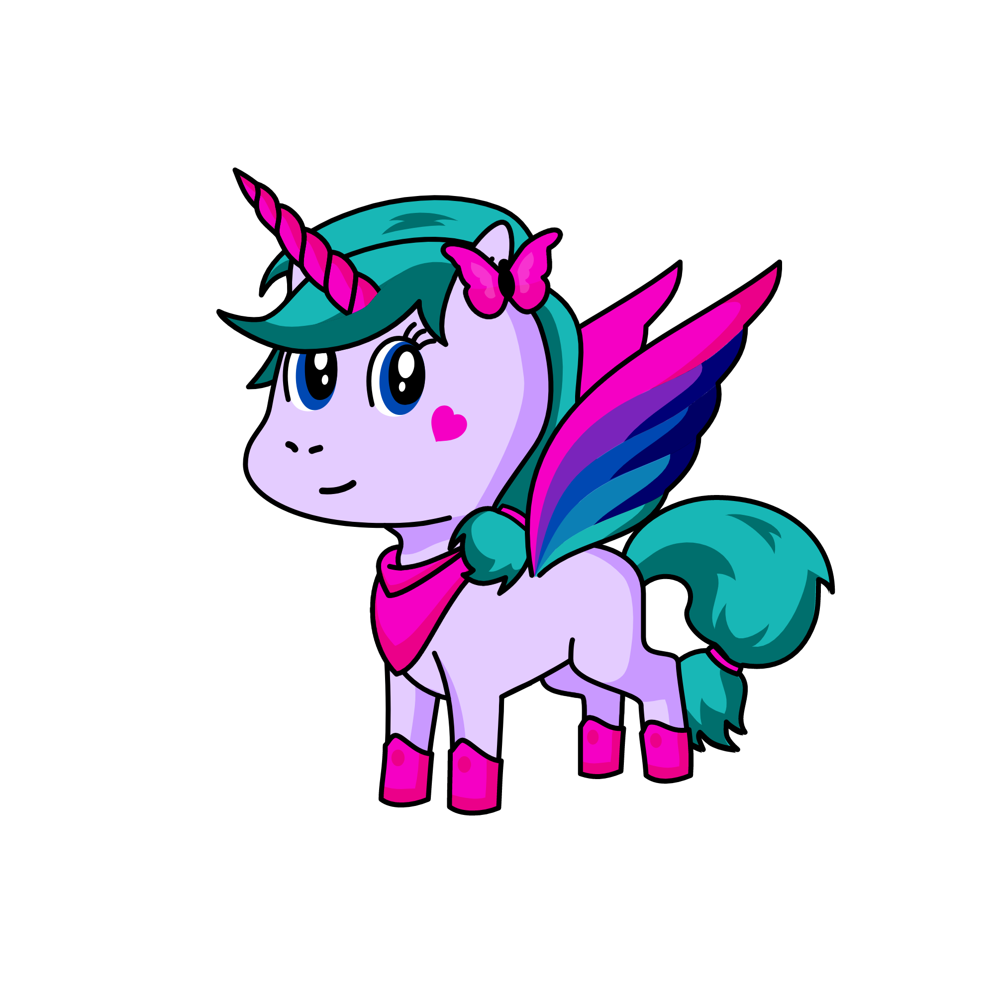 Determa, the unicorn