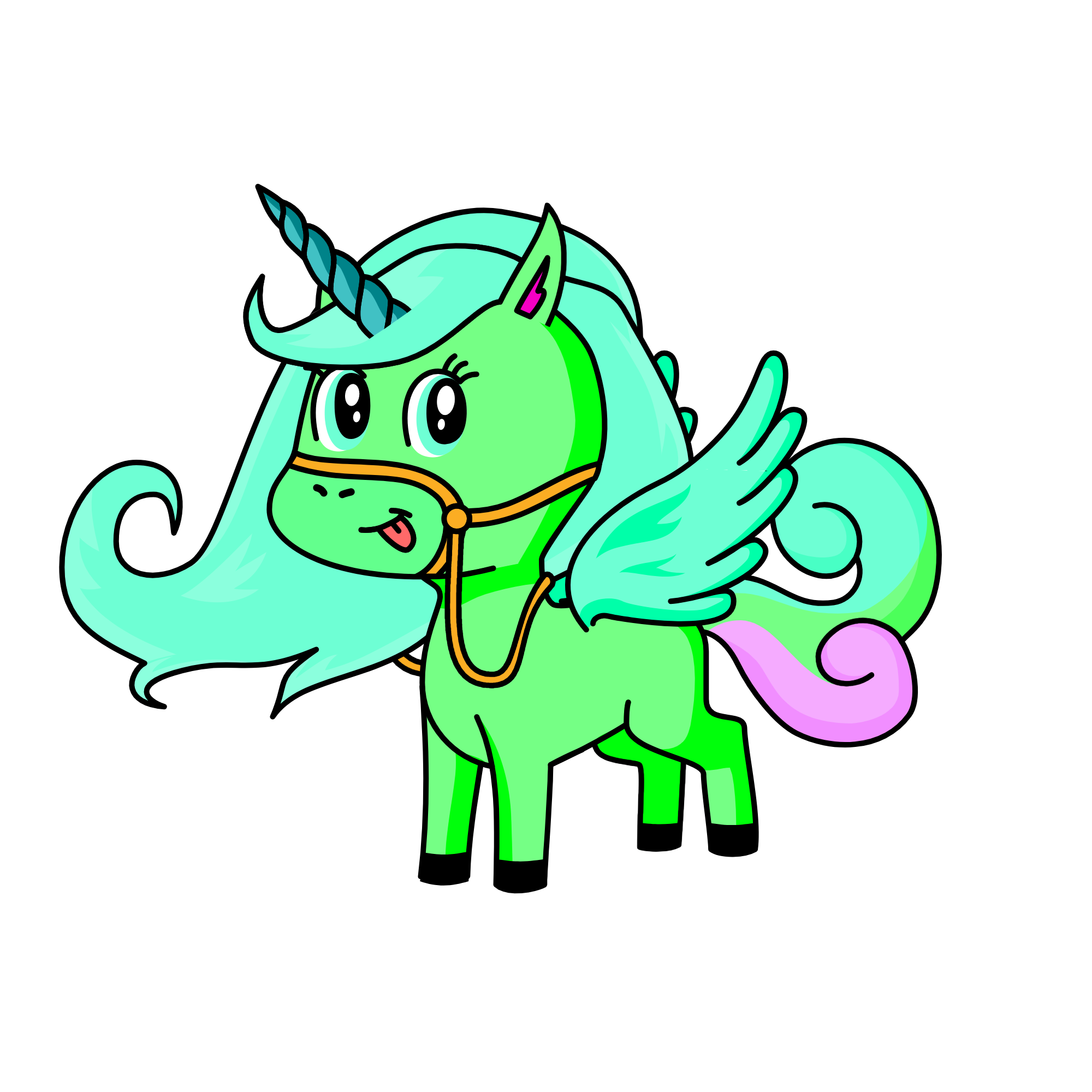 Snow Magic, the unicorn