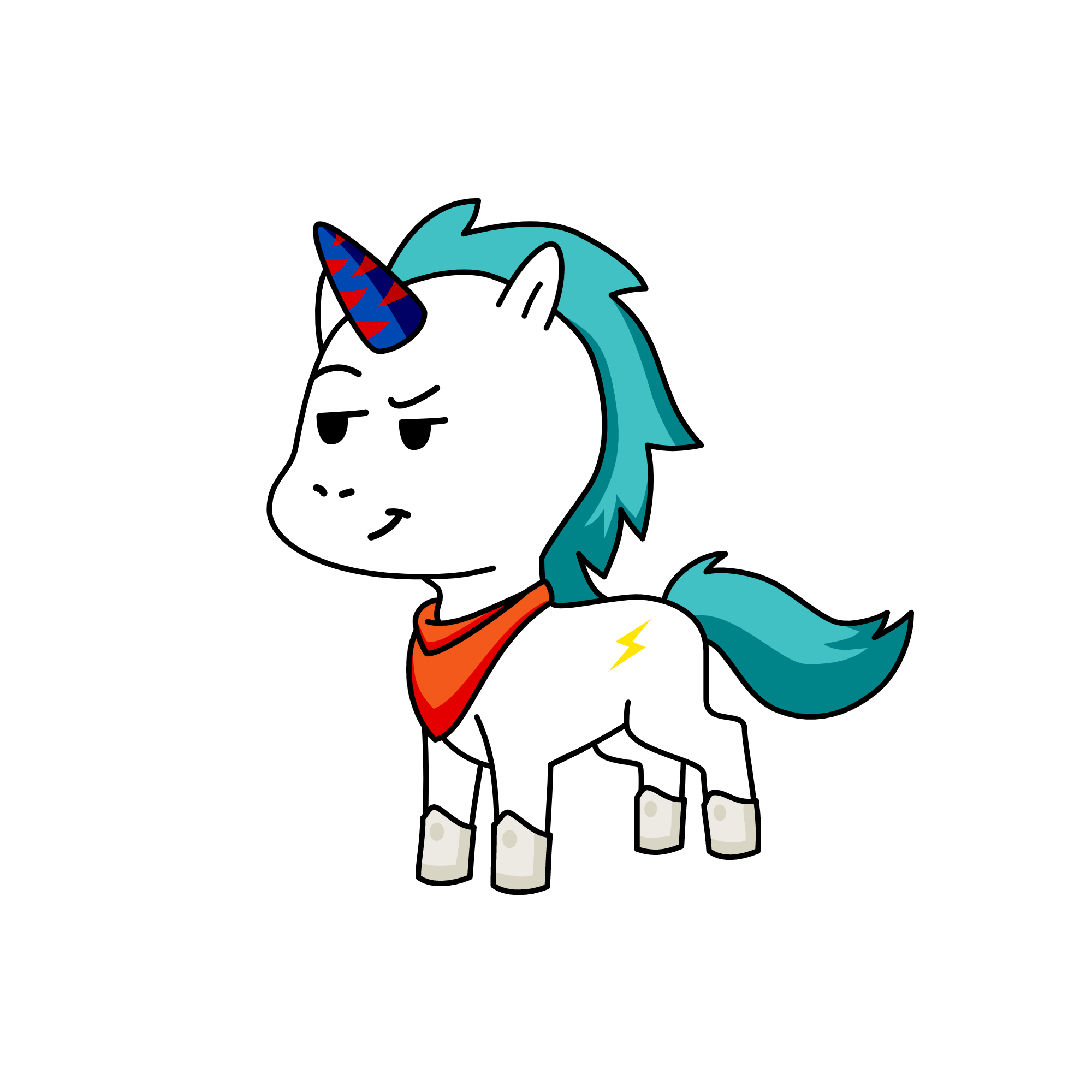Bolt, the unicorn