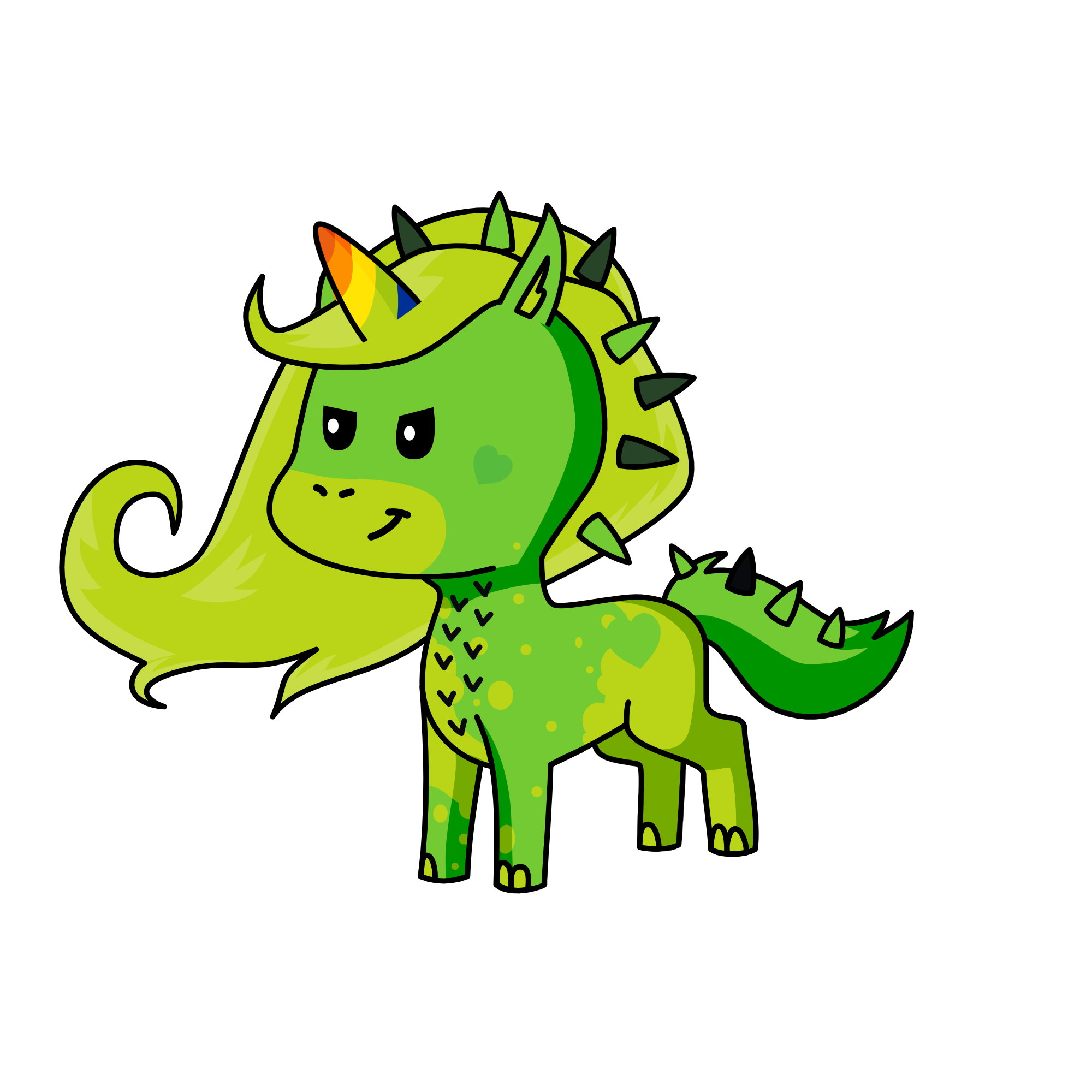 Δηλητηριώδης κισσός, the unicorn