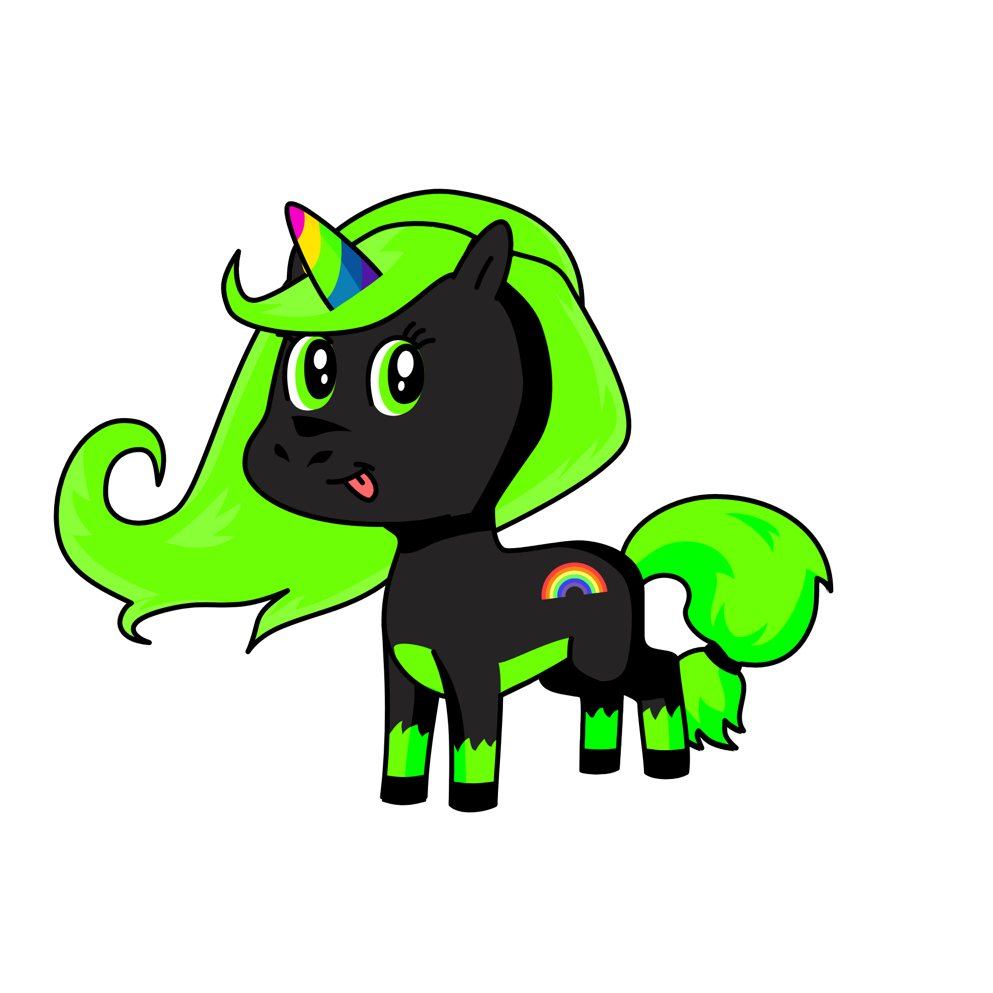 Lime Crime, the unicorn
