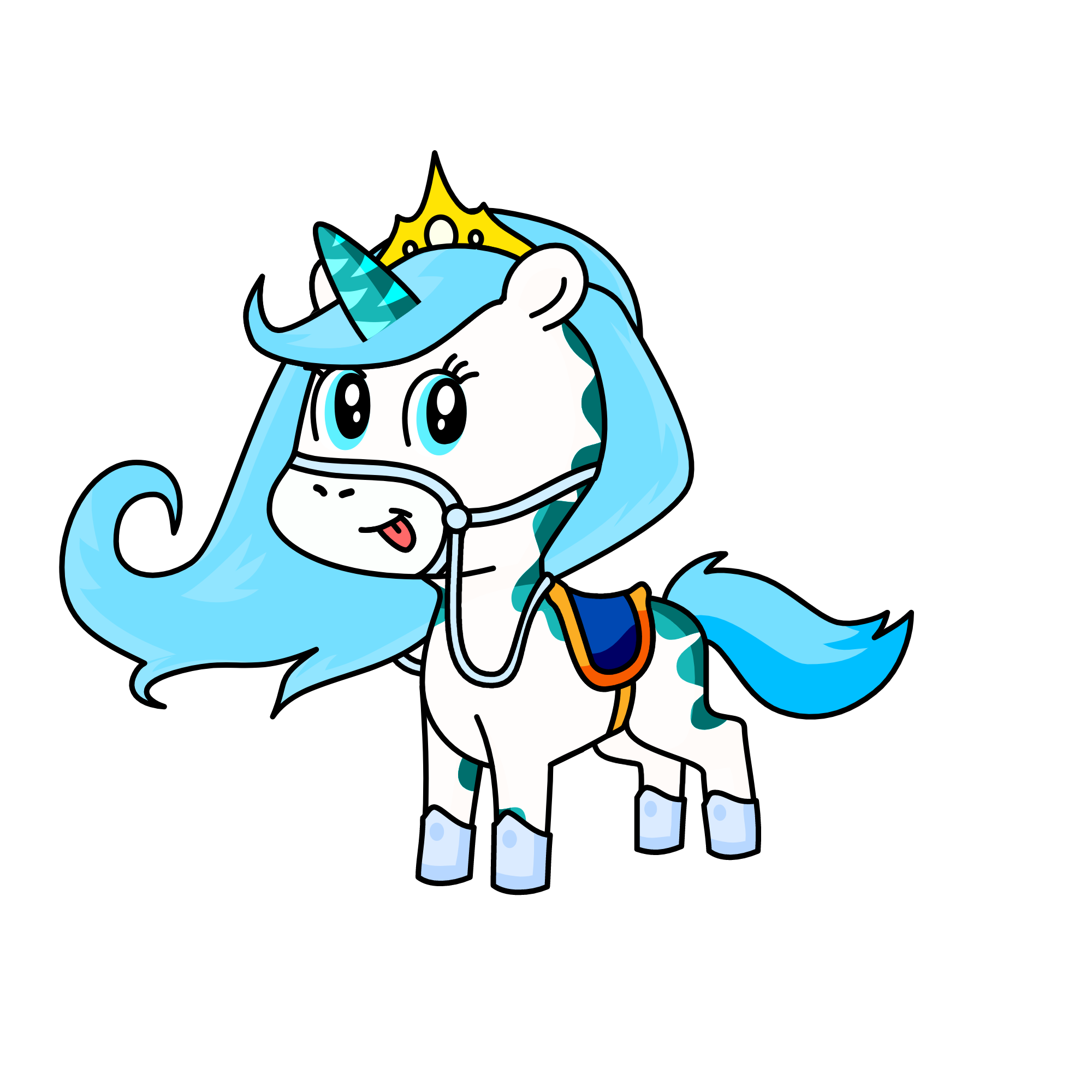 Sunny, the unicorn