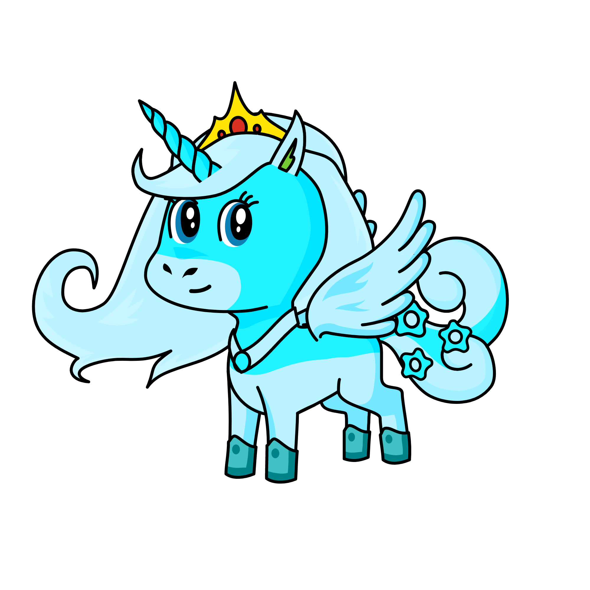 diamond, the unicorn
