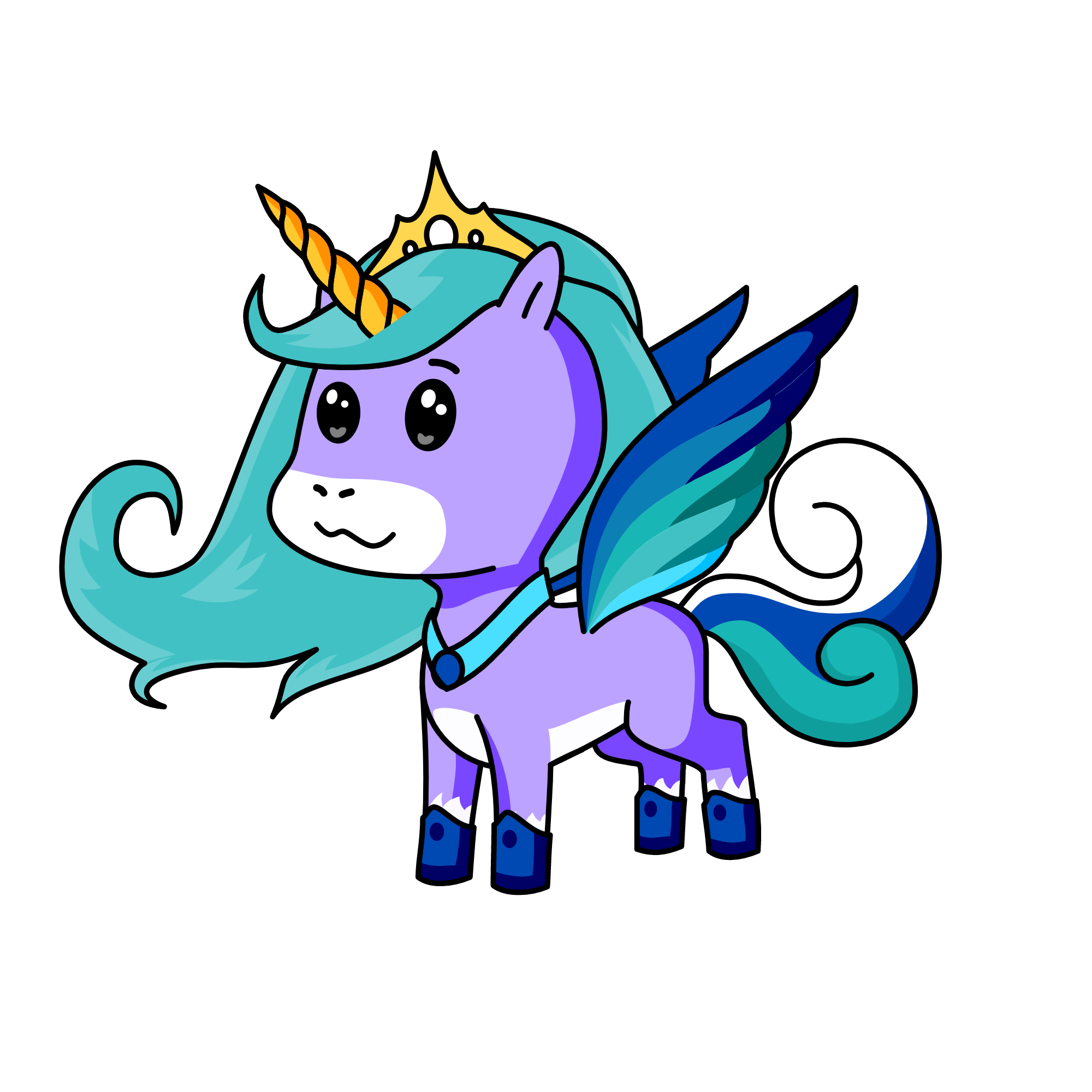 Princess Anna, the unicorn
